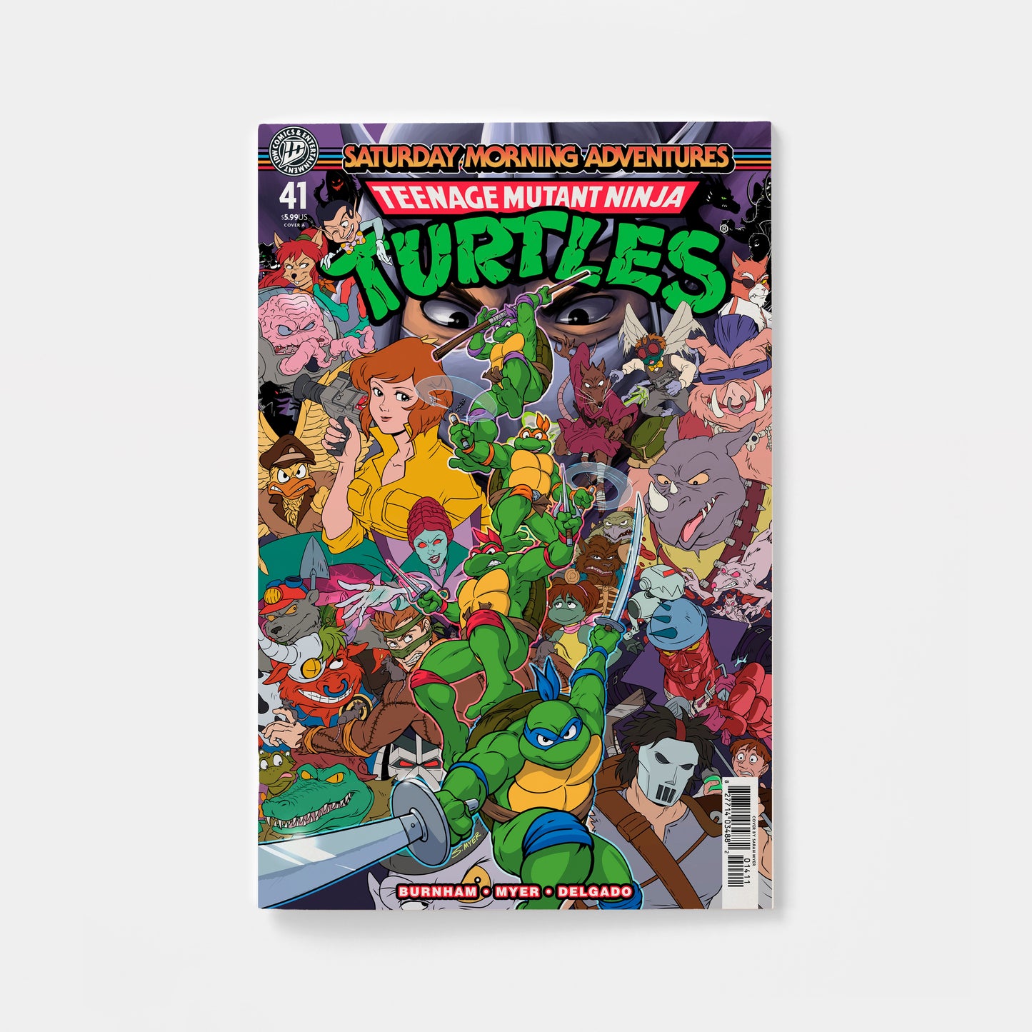 Teenage Mutant Ninja Turtles: Saturday Morning Adventures #41 Cover A (Myer) | presale | 2026-09-23