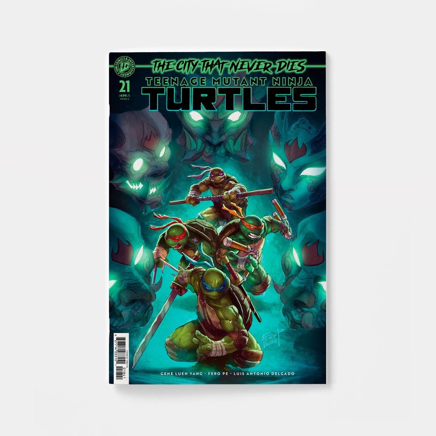 Teenage Mutant Ninja Turtles #21 Cover A (Pe)