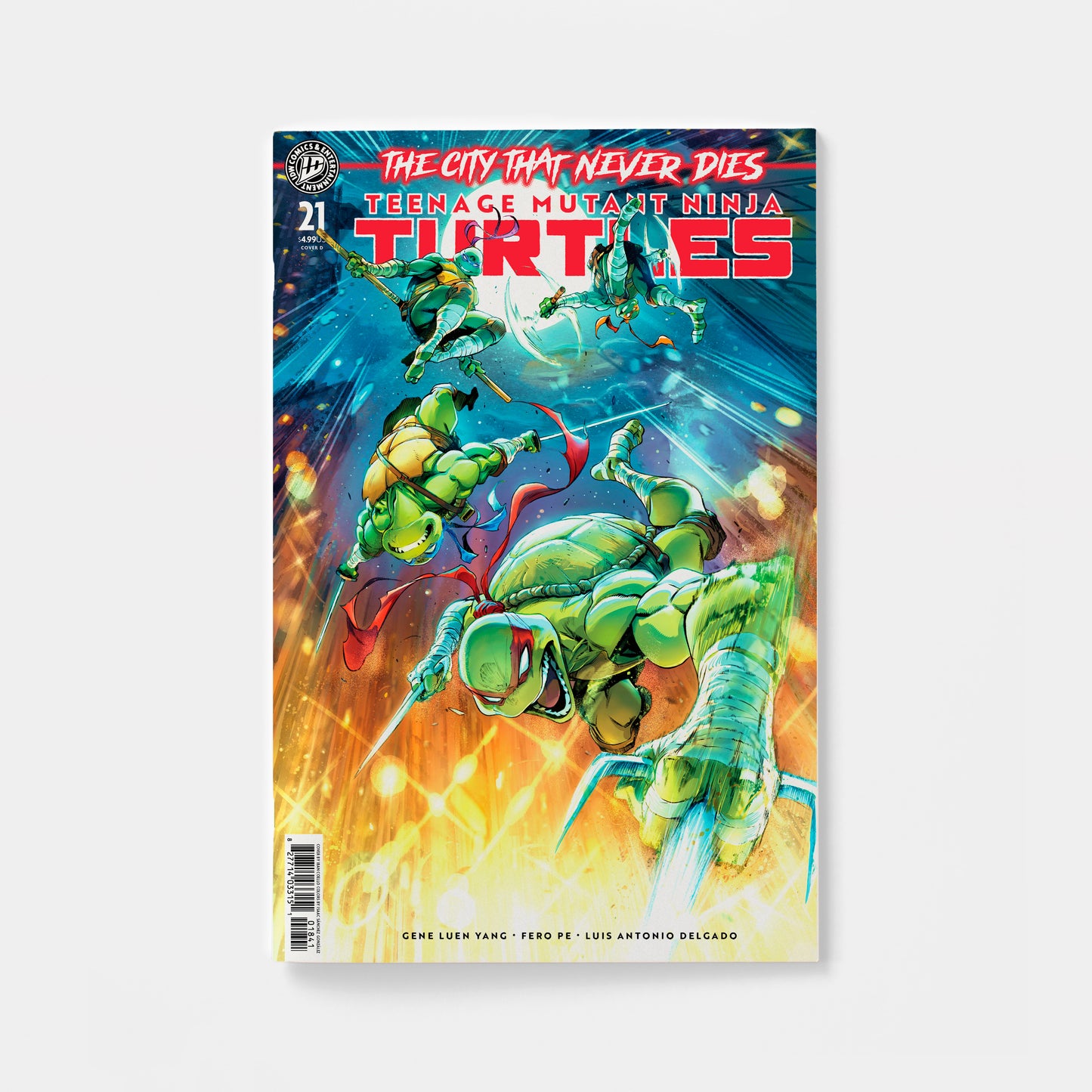 Teenage Mutant Ninja Turtles #21 Variant D (Coello)