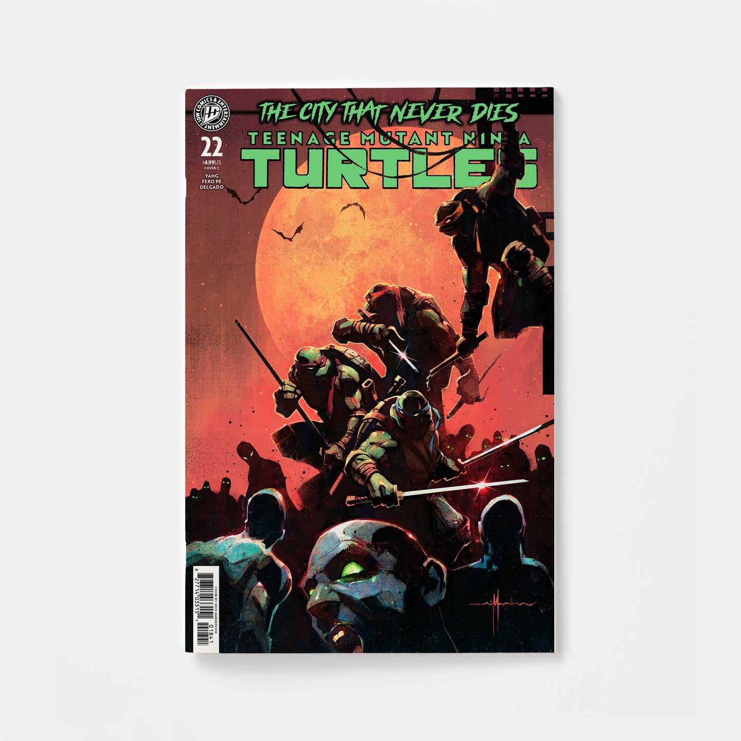 Teenage Mutant Ninja Turtles #22 Variant C (Marinkovich) | presale | 2026-09-16