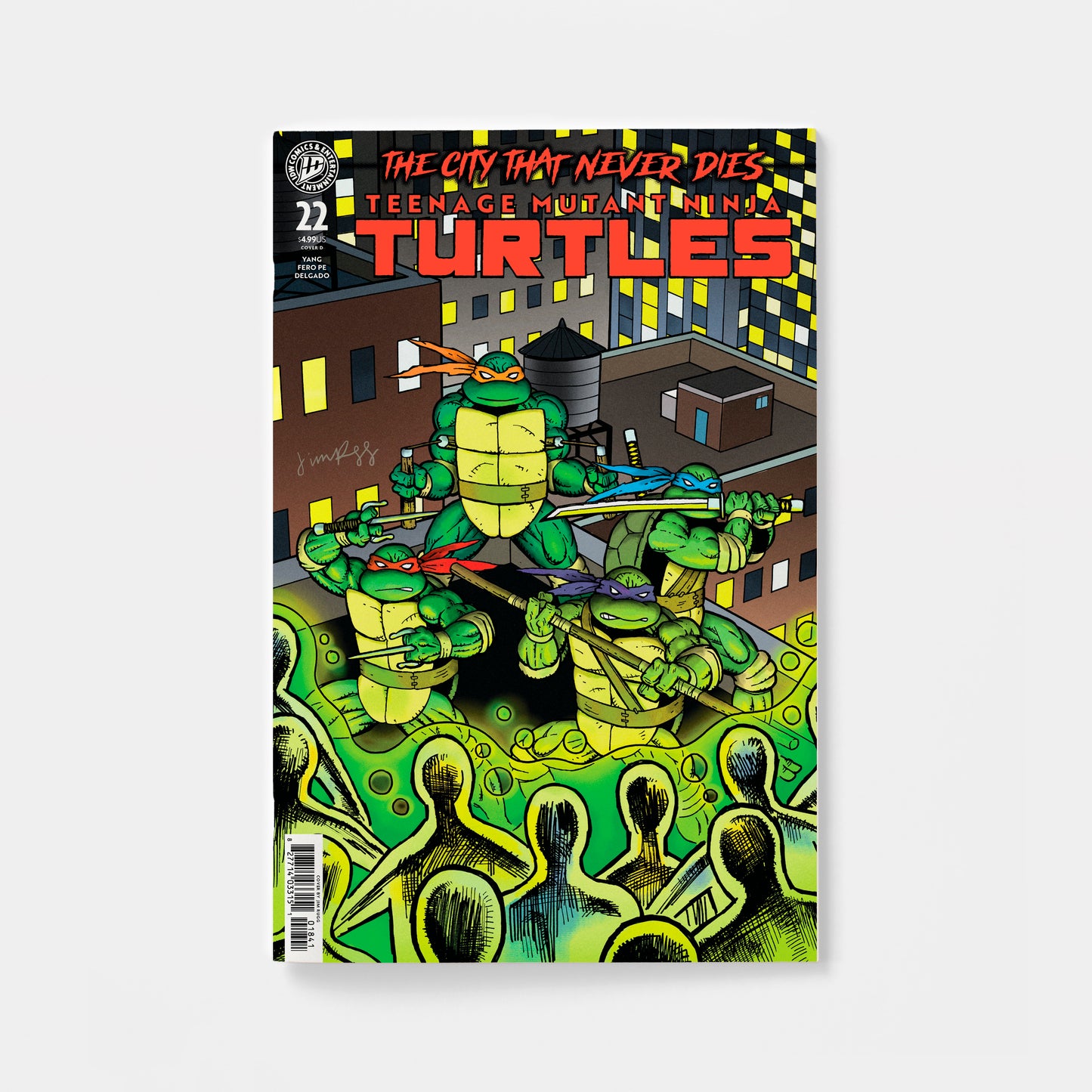 Teenage Mutant Ninja Turtles #22 Variant D (Rugg) | presale | 2026-09-16
