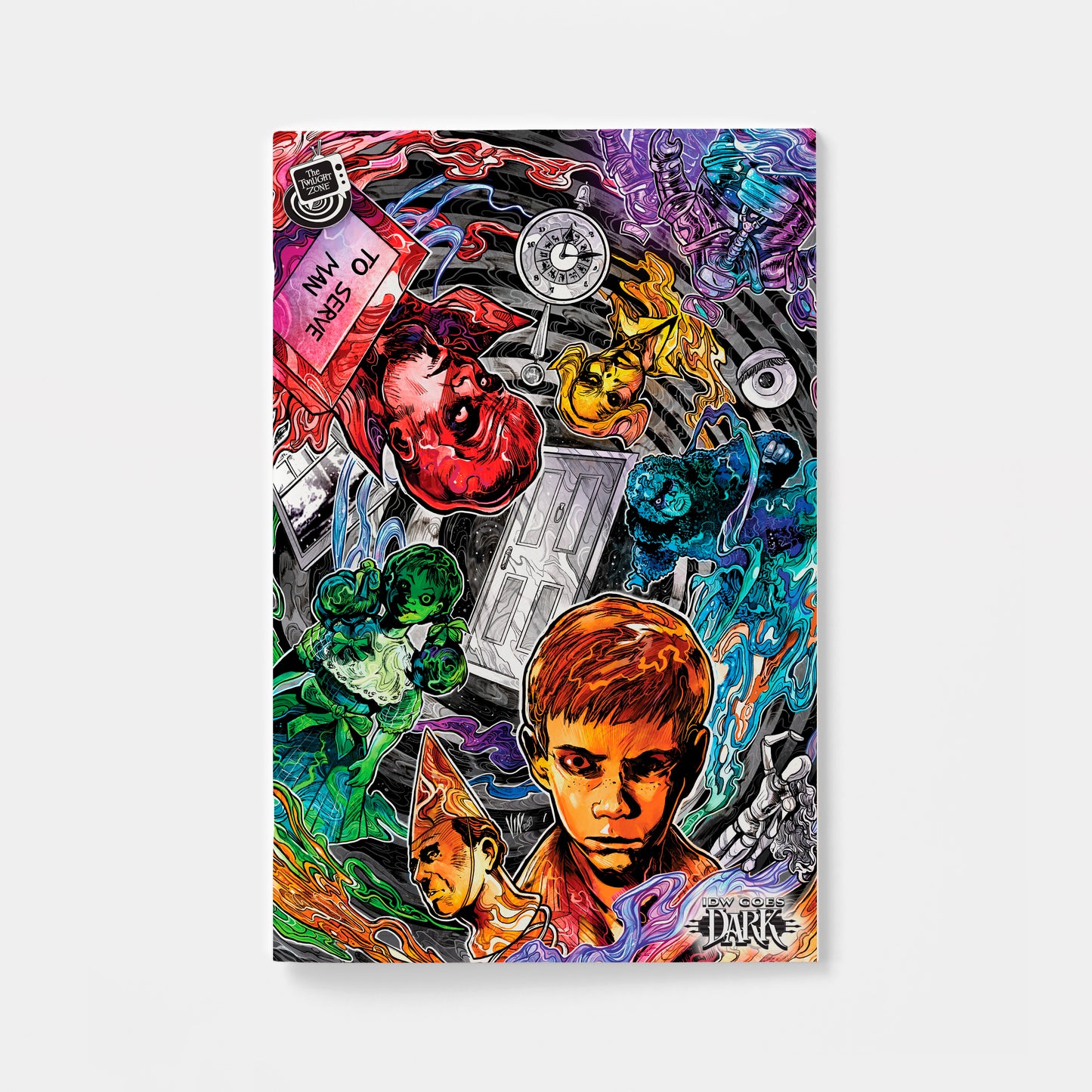 The Twilight Zone #11 Variant C (Riccardi IDW Goes Dark Variant) | presale | 2026-10-21