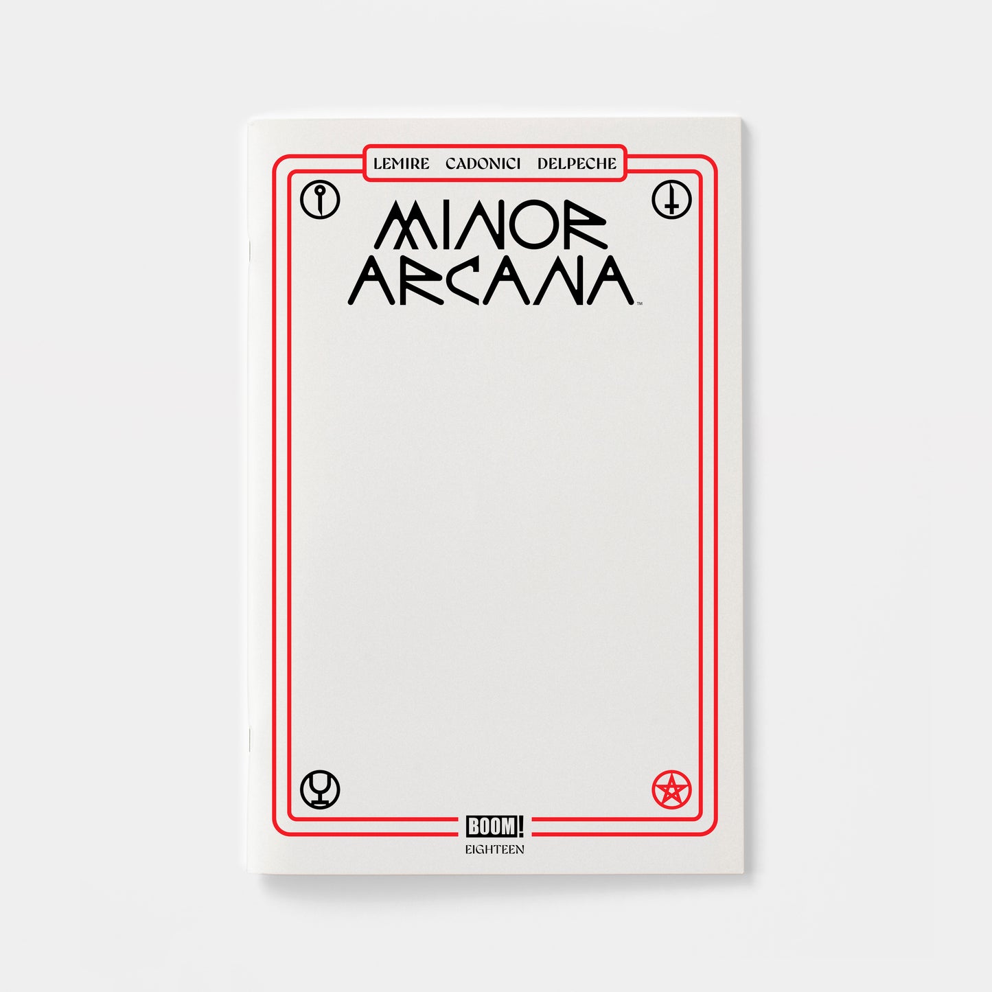 Minor Arcana #18 C Blank Sketch Variant | presale | 2026-09-02