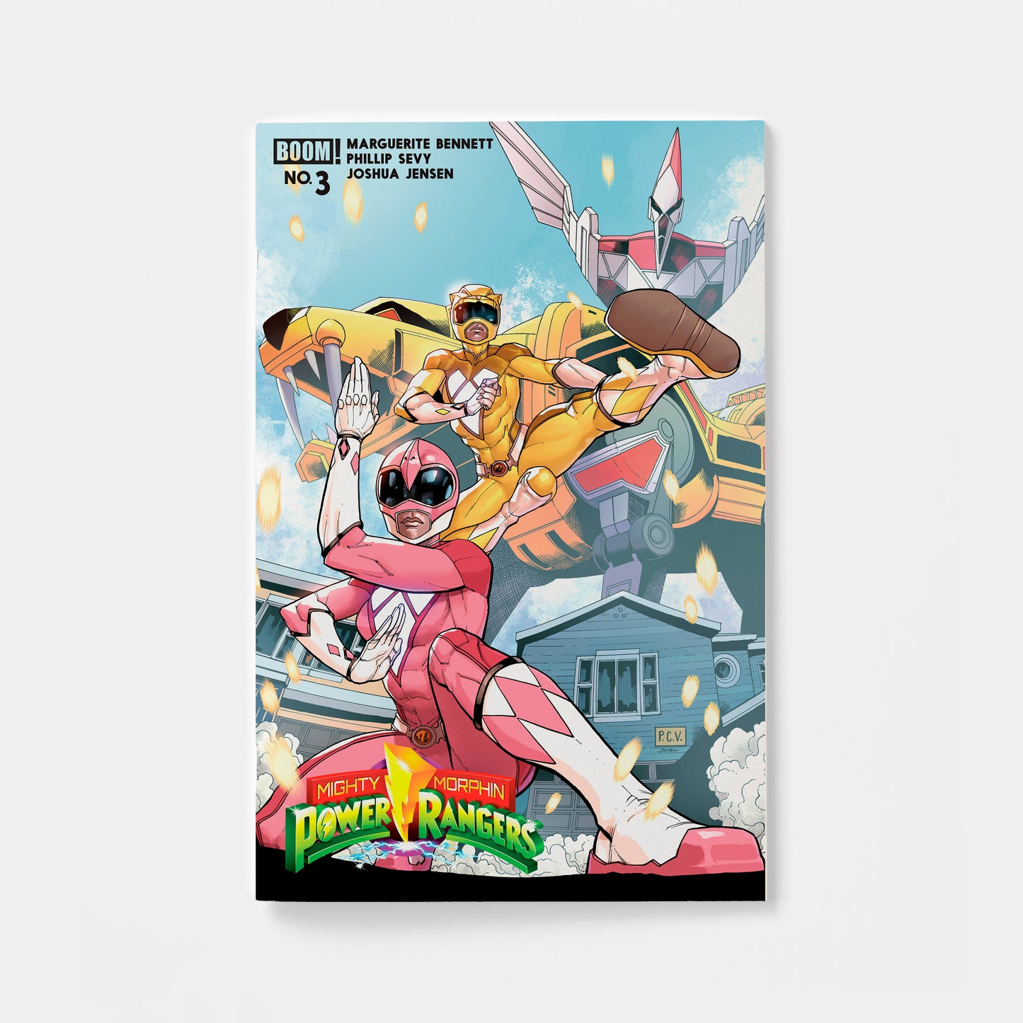 Mighty Morphin Power Rangers (2026) #3 B Variant (Dressed, Sevy)