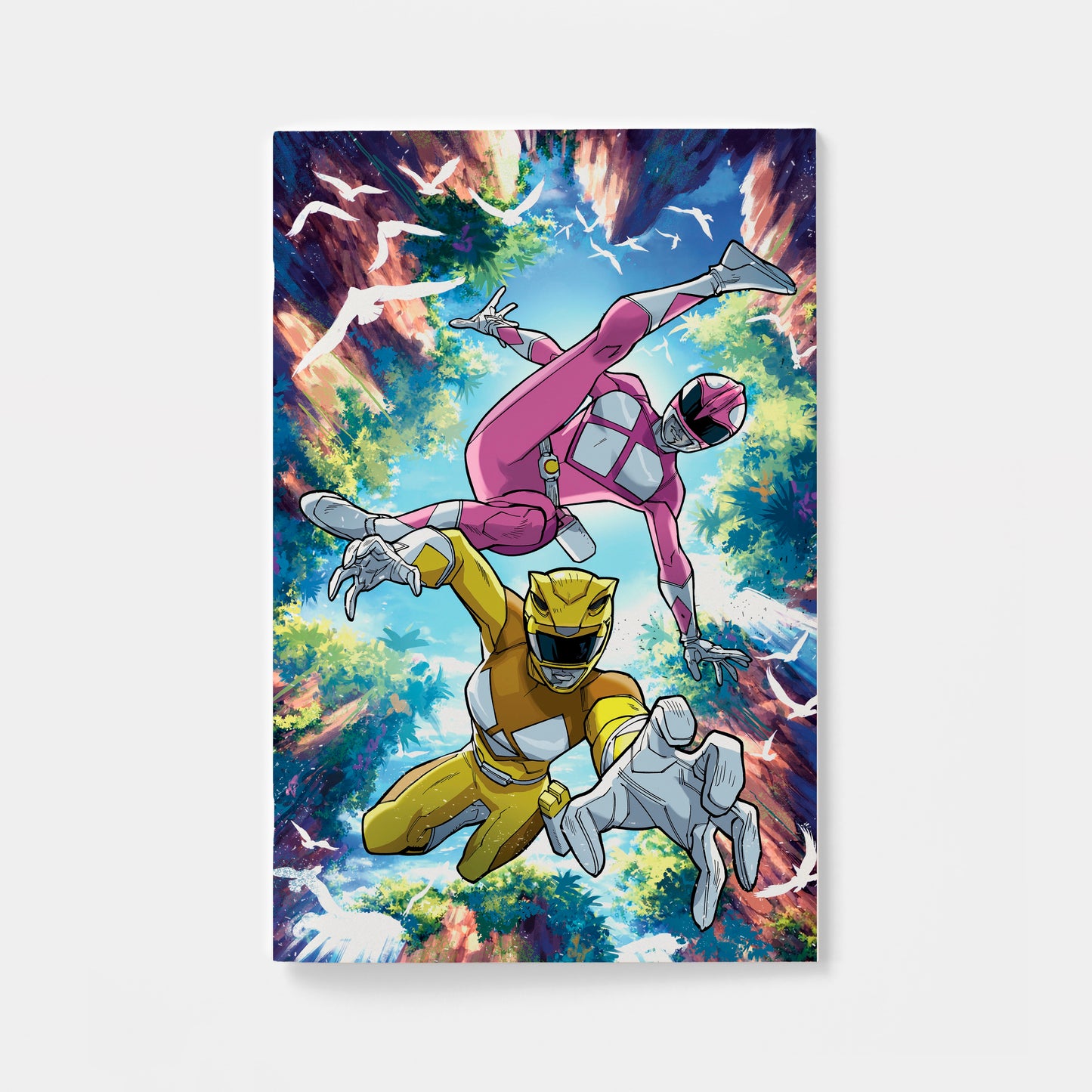 Mighty Morphin Power Rangers (2026) #3 E Foil Variant (Full Art, Foil, Balám)