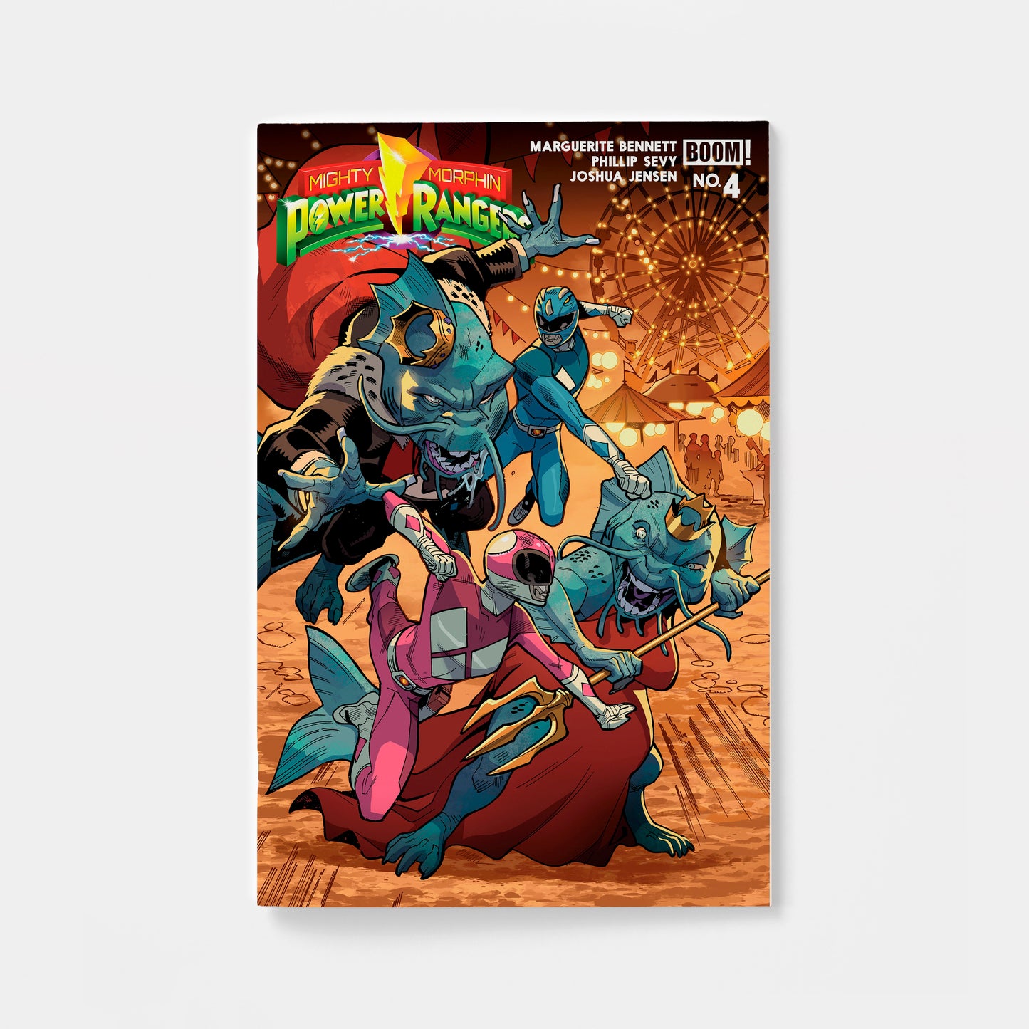 Mighty Morphin Power Rangers (2026) #4 A Main (Dressed, Balám) | presale | 2026-09-30