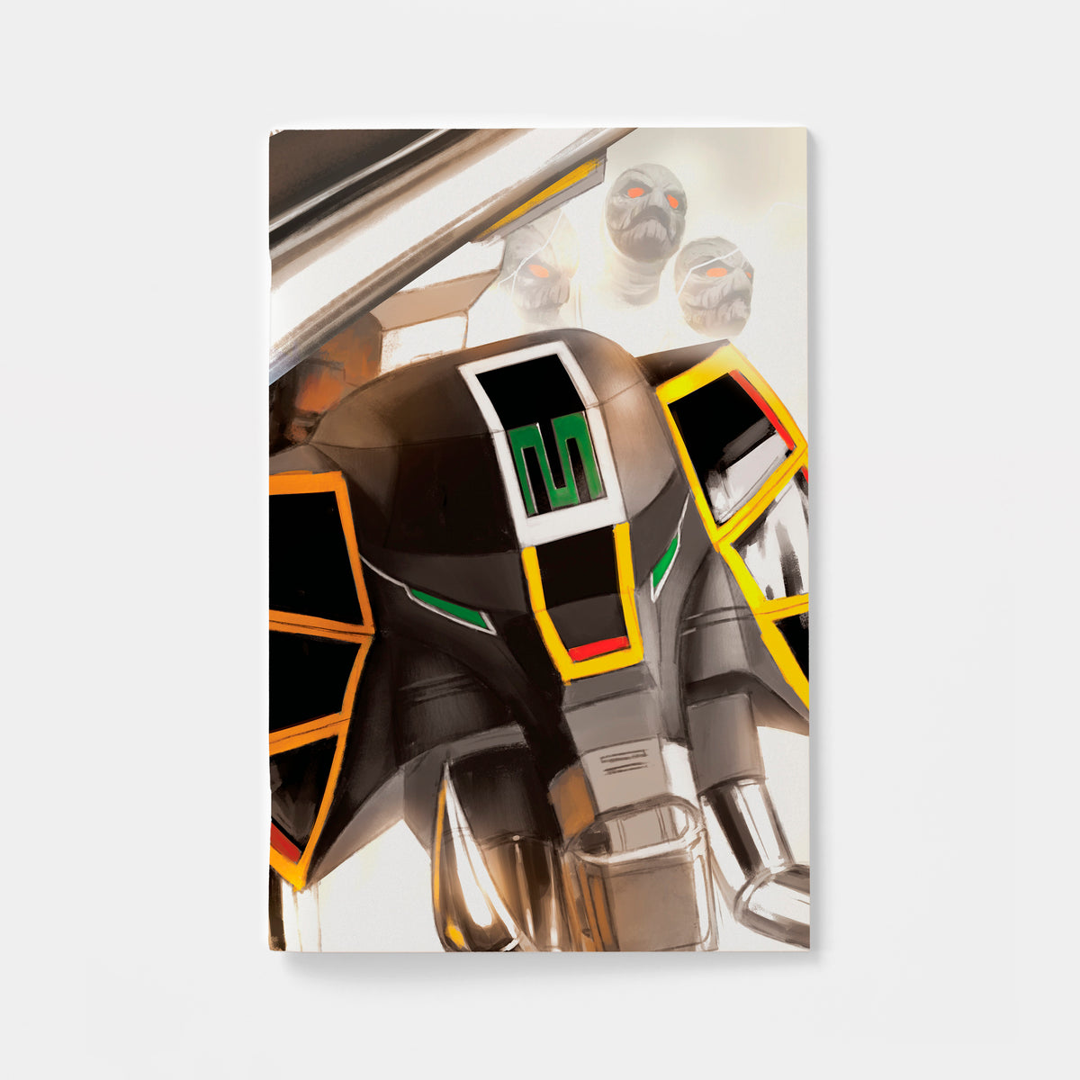 Mighty Morphin Power Rangers (2026) #6 C Megazord Card Stock Connecting Variant (Full Art, Mercado) | presale | 2026-11-25