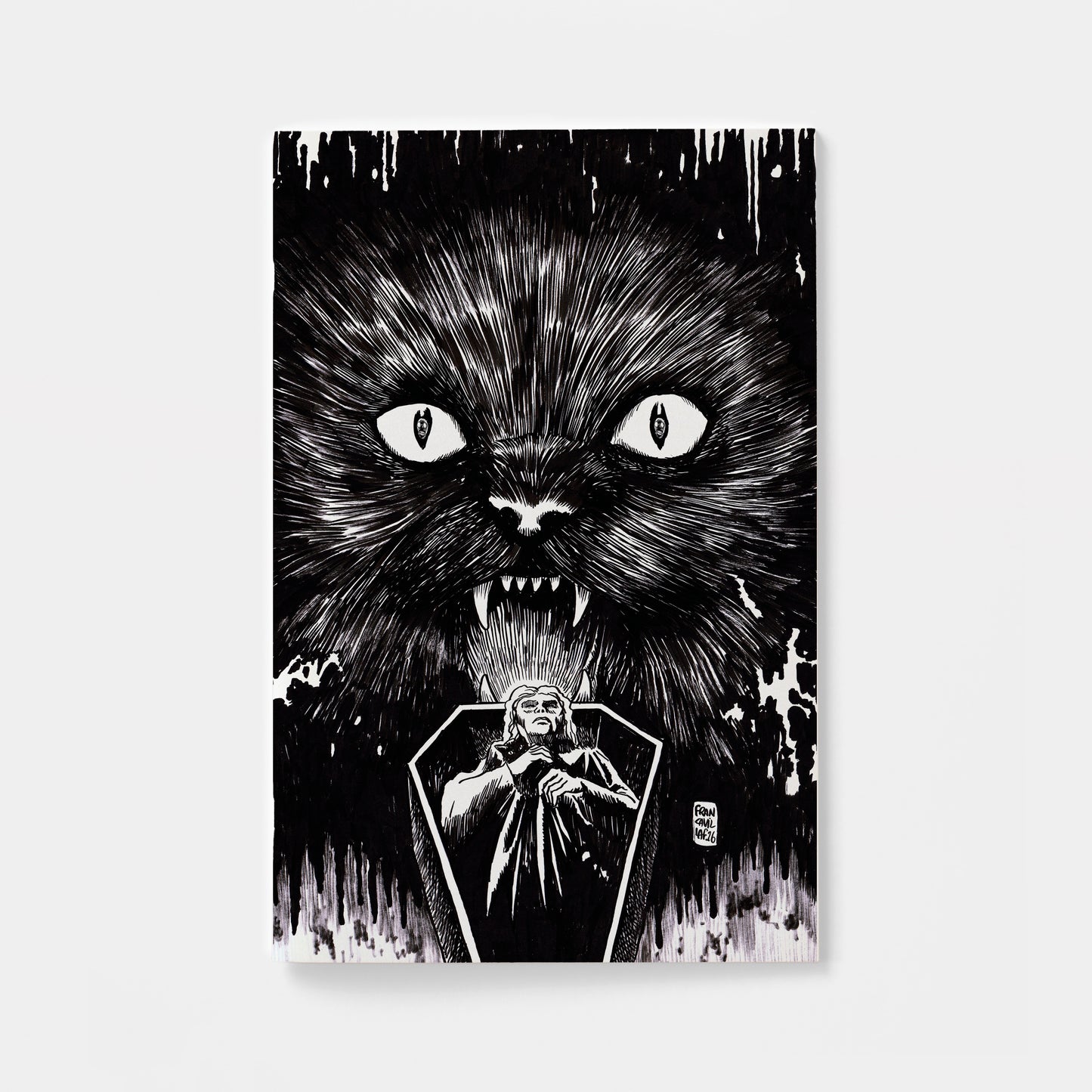 Stuff of Nightmares: The Cat in the Coffin #1 I Unlimited Variant (Full Art, Francavilla)