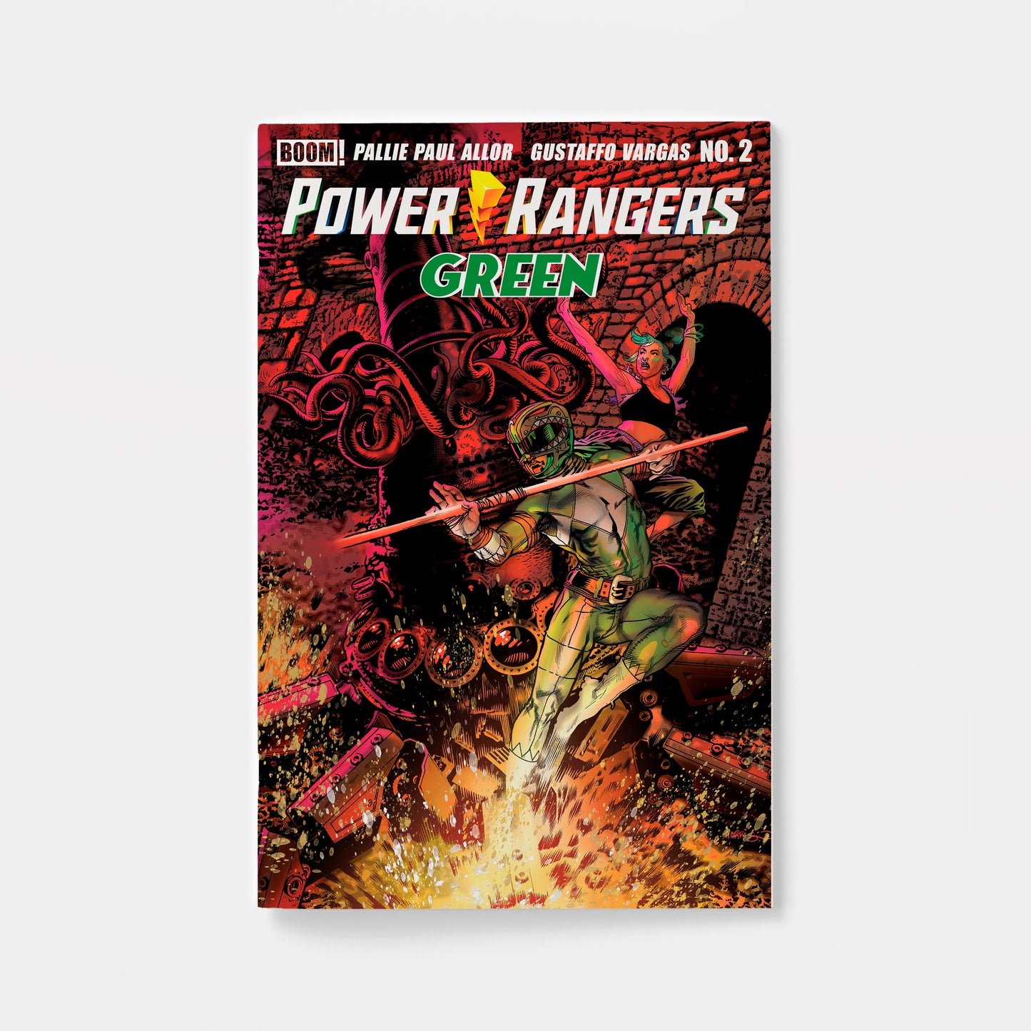Power Rangers Green #2 A Main (Dressed, Harris) | presale | 2026-09-23