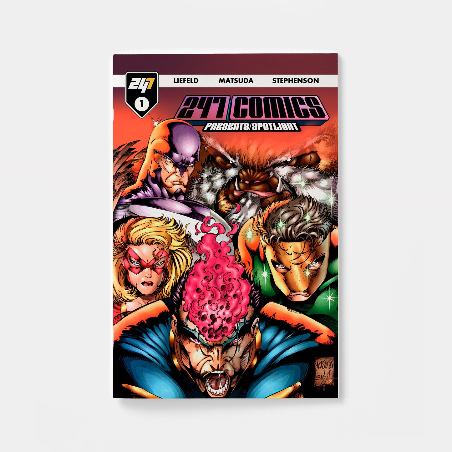 247 Comics Presents / Spotlight #1 Cover E - NEWMEN | presale | 2026-11-04