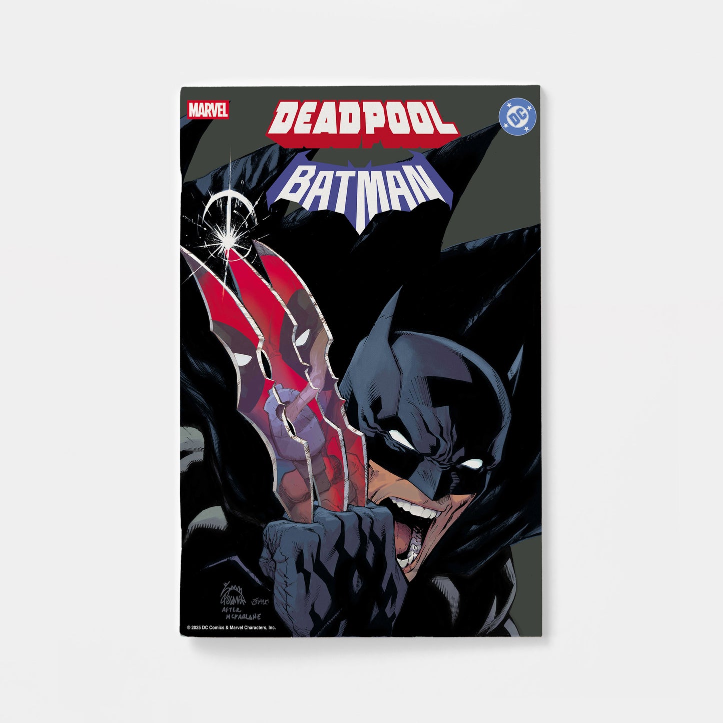 MARVEL/DC: DEADPOOL/BATMAN #1 RYAN STEGMAN HOMAGE VARIANT