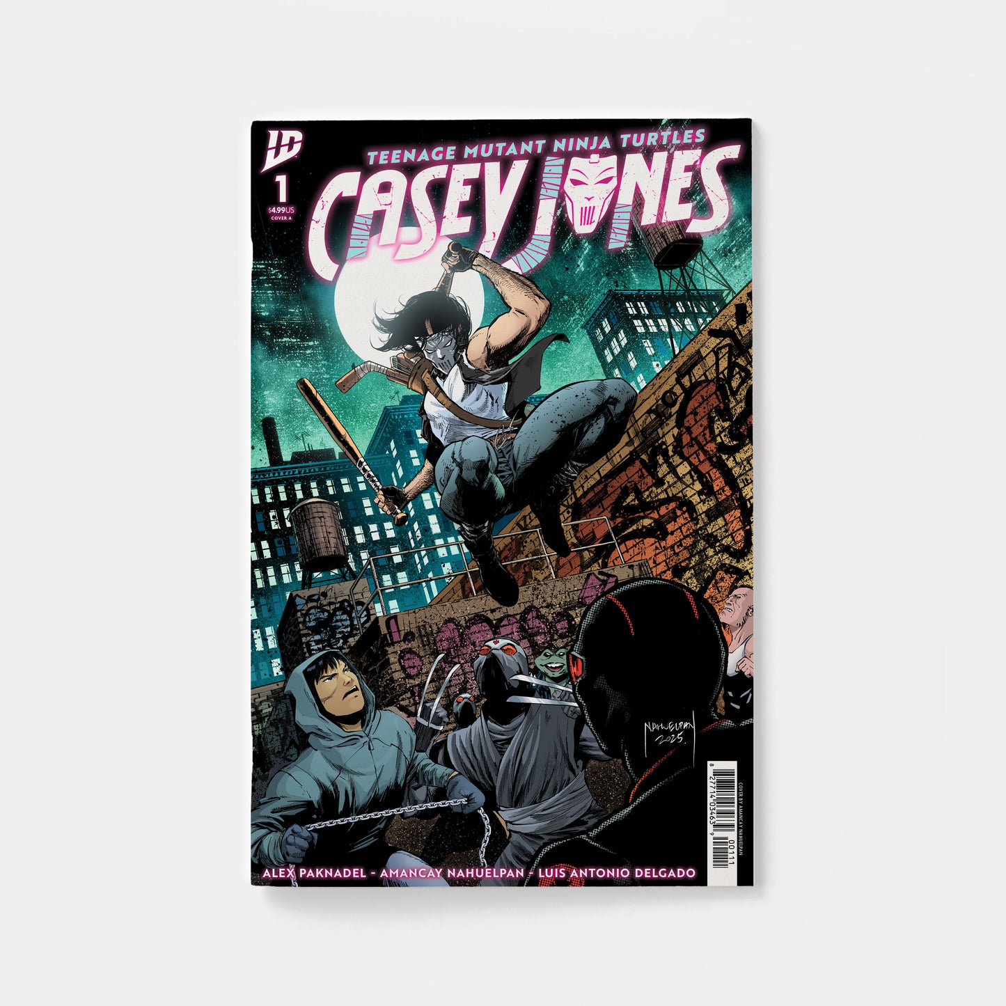 Teenage Mutant Ninja Turtles: Casey Jones #1 Cover A (Nahuelpan)