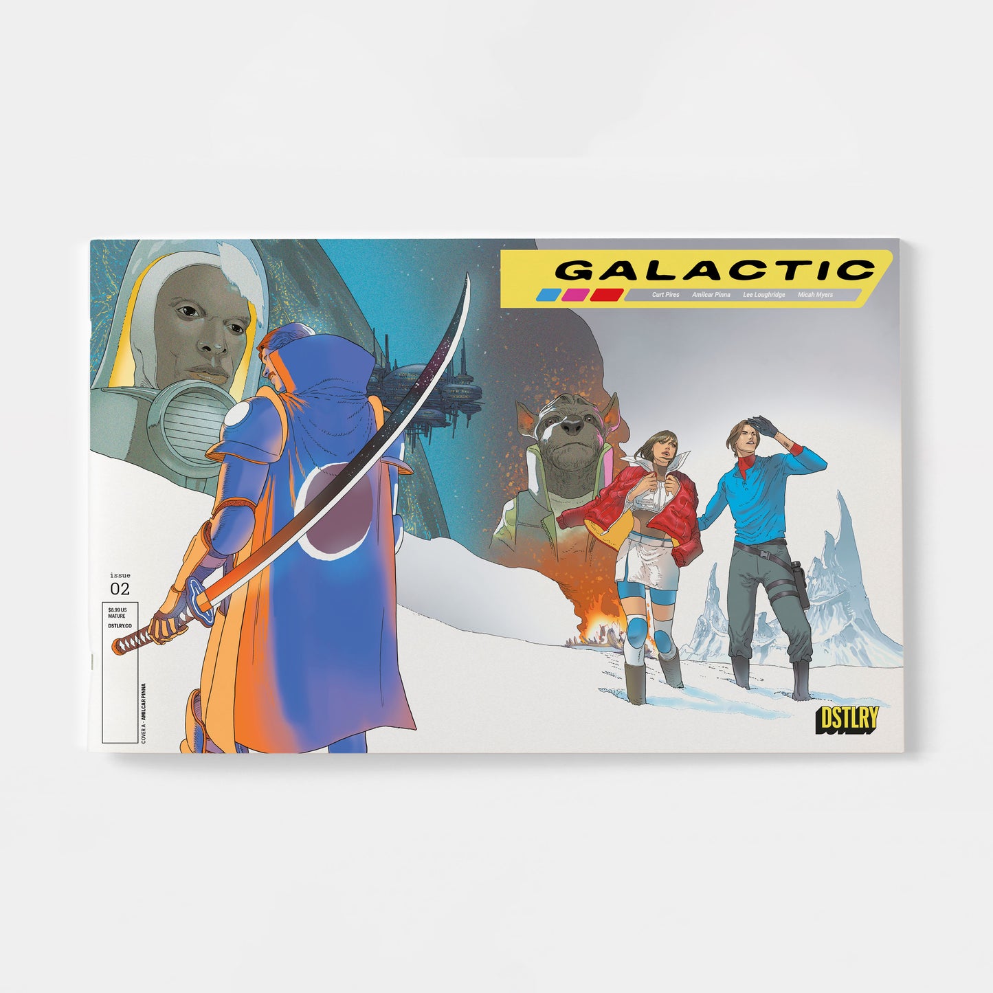 GALACTIC #2 CVR A AMILCAR PINNA