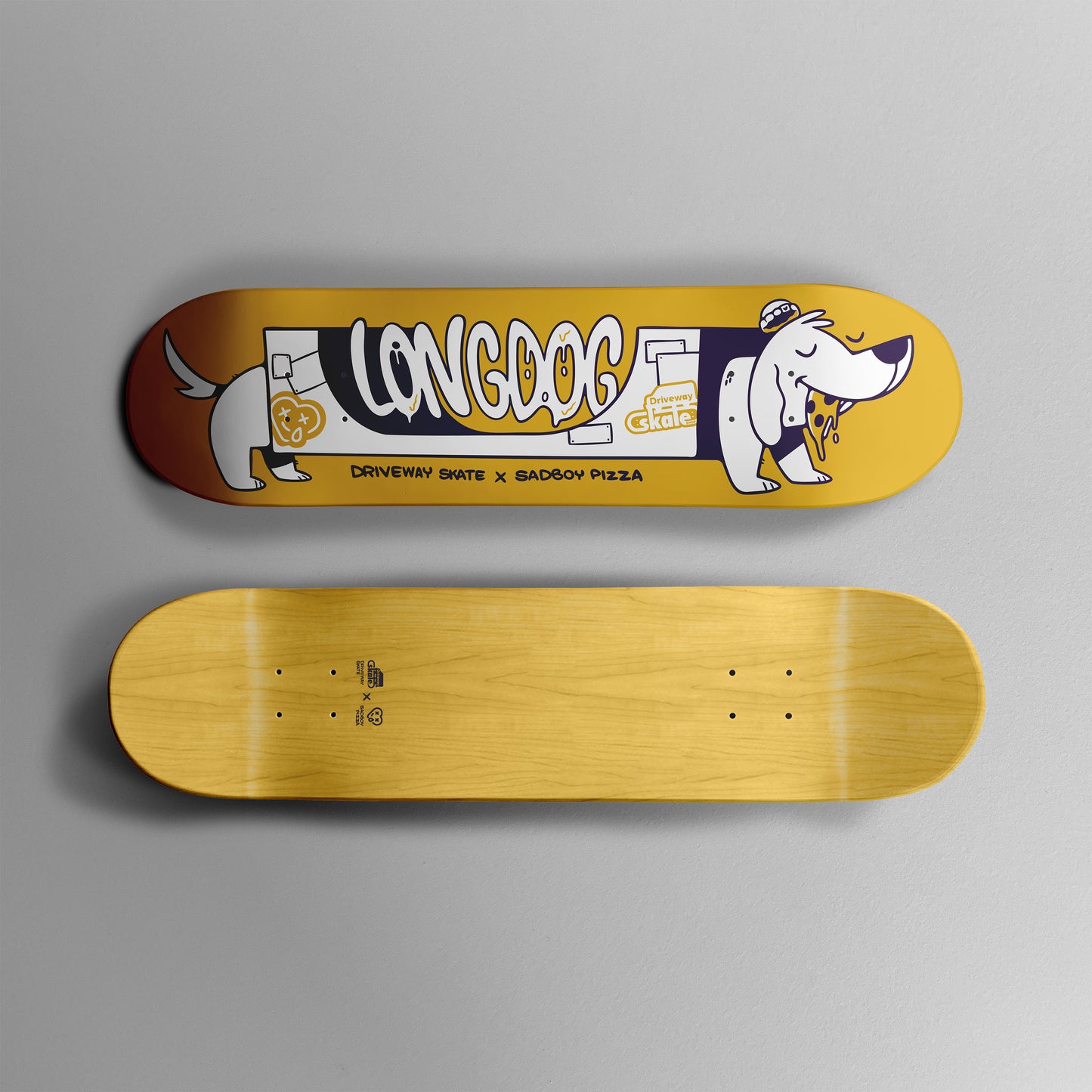"longdog" charity skateboard