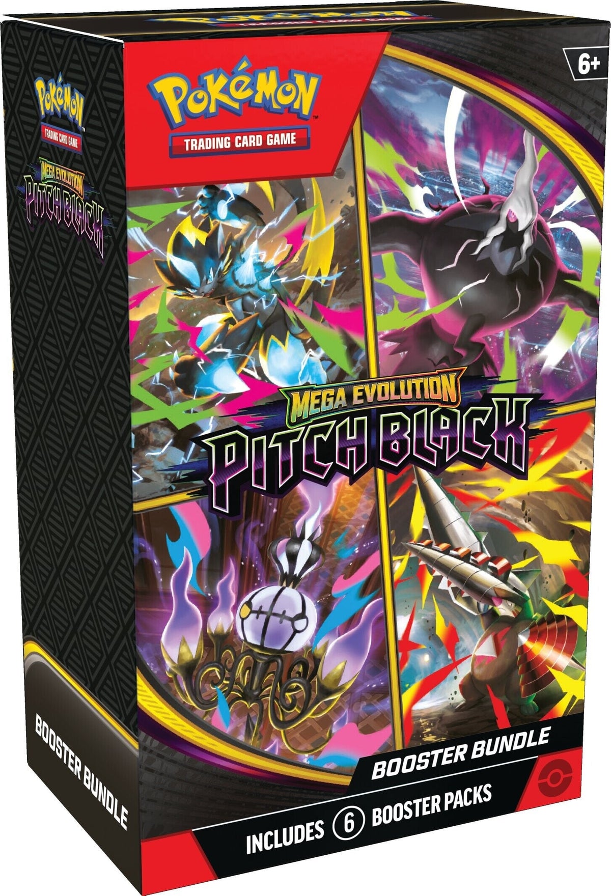 pokemon - mega evolution - pitch black - booster bundle