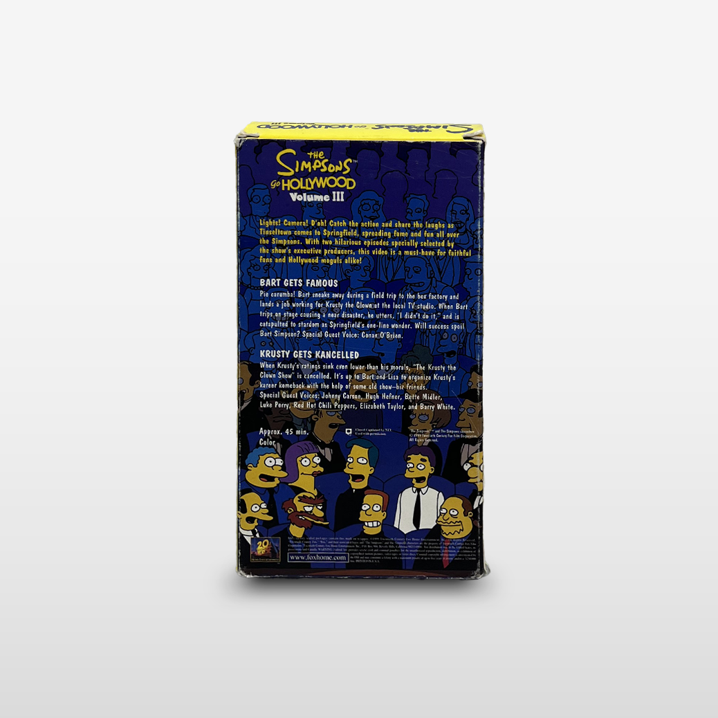 The Simpsons - Go to Holloywood Vol. 3