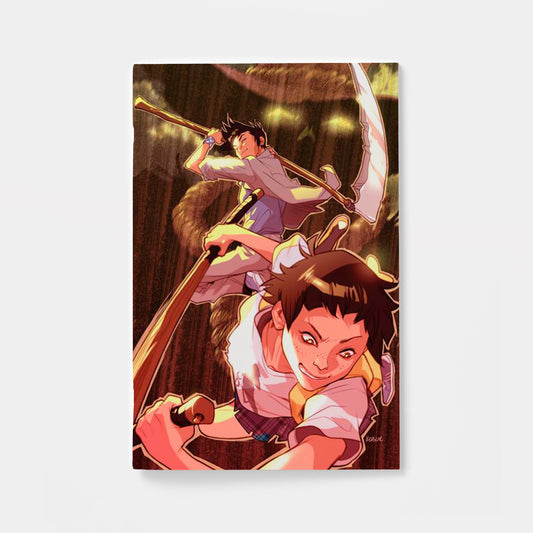 GOTHAM ACADEMY FIRST YEAR #6 (OF 6) CVR B KARL KERSCHL CARD STOCK VAR | presale | 2026-07-29