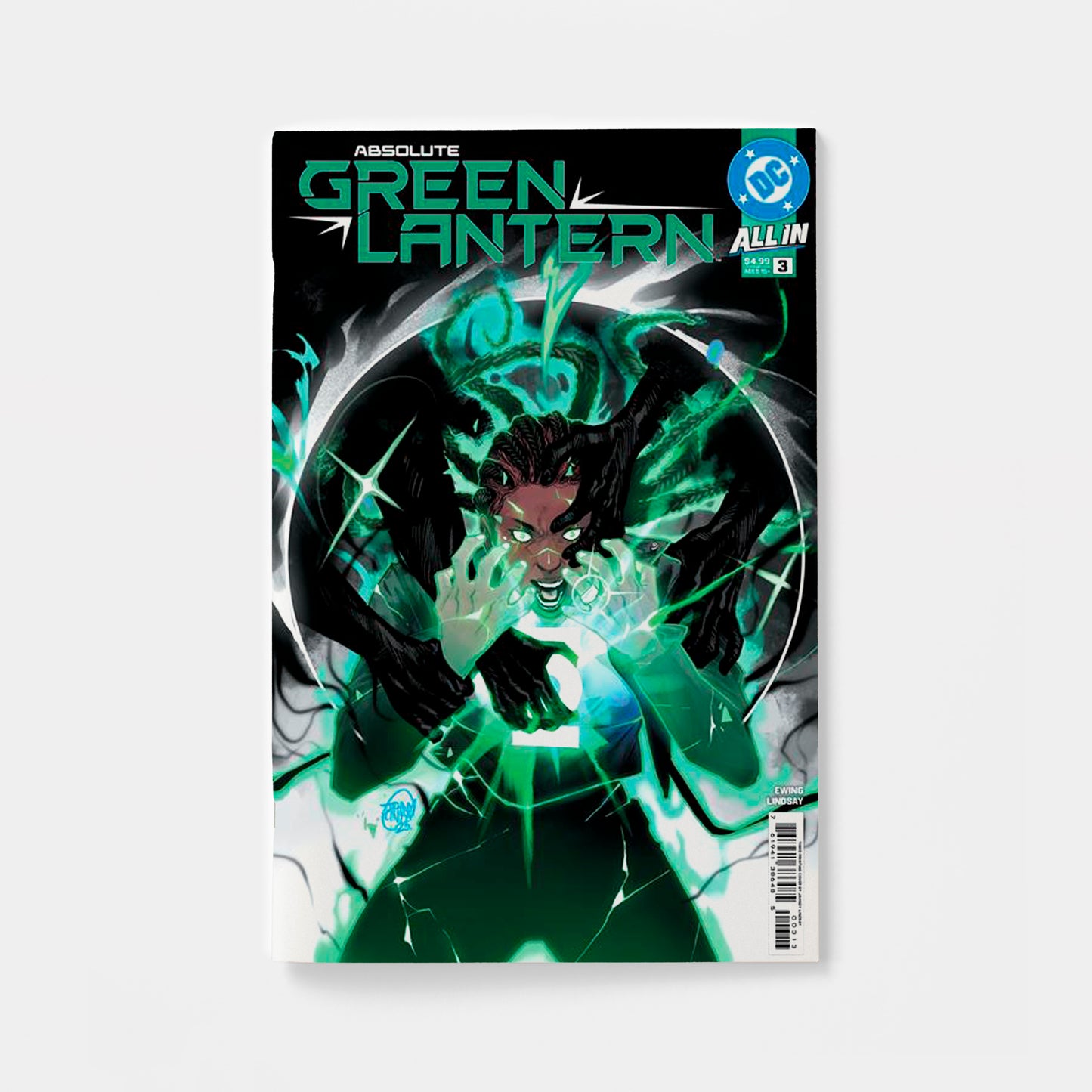 ABSOLUTE GREEN LANTERN #3 Third Printing | presale | 2026-03-18