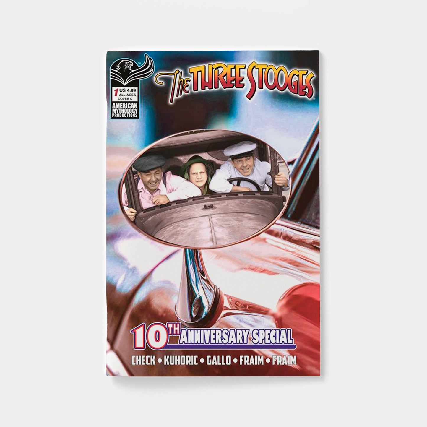 THREE STOOGES AMERICAN MYTHOLOGY 10TH ANNIVERSARY #1 CVR C COLOR PHOTO VAR | presale | 2026-06-24