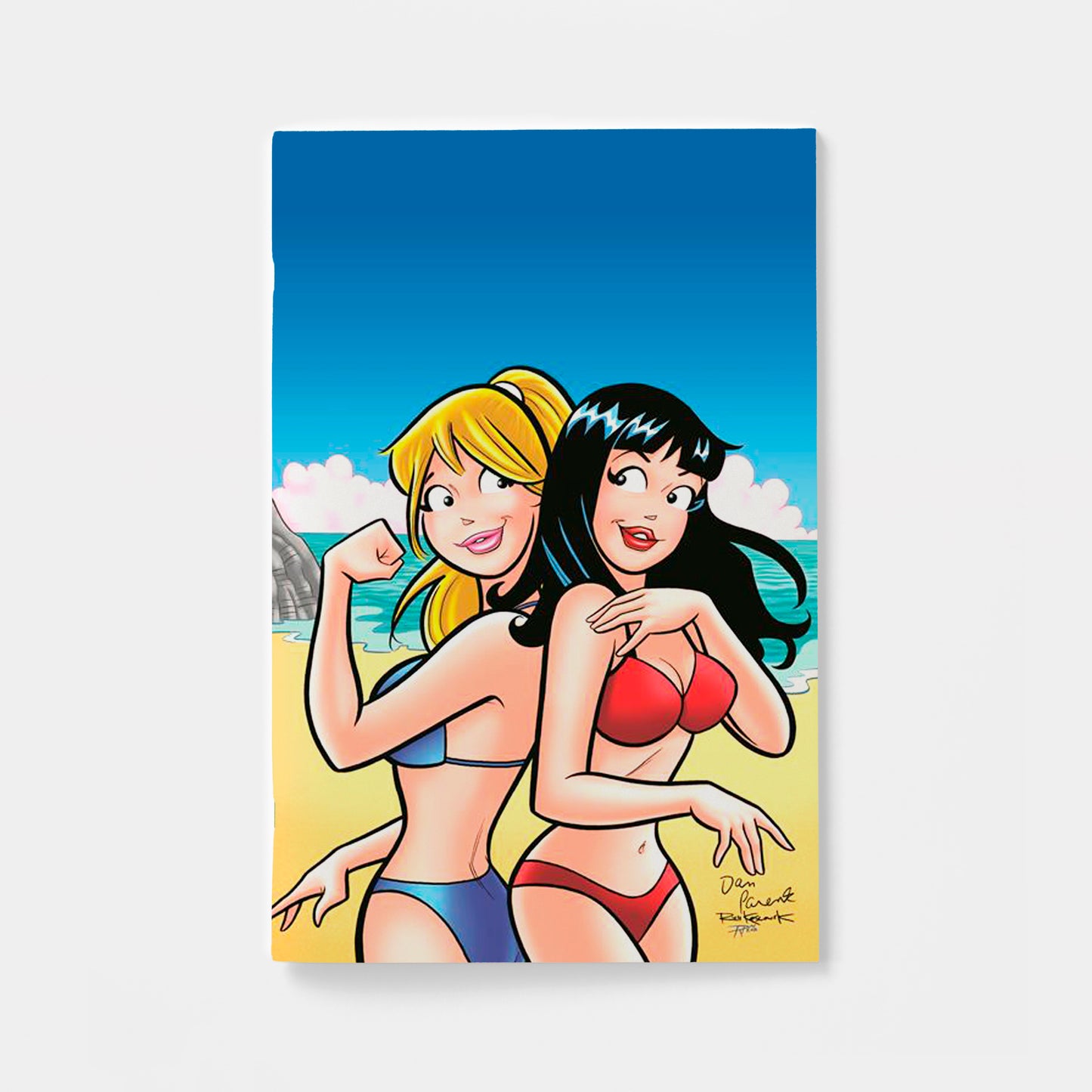 ARCHIE COMICS 85TH ANNIVERSARY PRESENTS BETTY & VERONICA SWIMSUIT SPECIAL (ONE SHOT) CVR D DAN PARENT RICH KOSLOWSKI FOIL FULL ART VAR