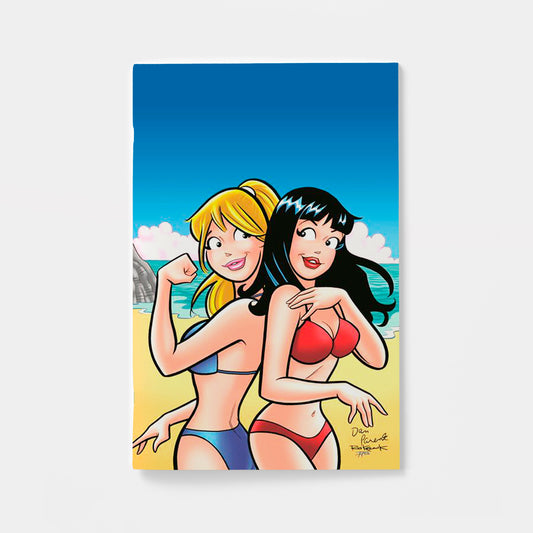 ARCHIE COMICS 85TH ANNIVERSARY PRESENTS BETTY & VERONICA SWIMSUIT SPECIAL (ONE SHOT) CVR D DAN PARENT RICH KOSLOWSKI FOIL FULL ART VAR