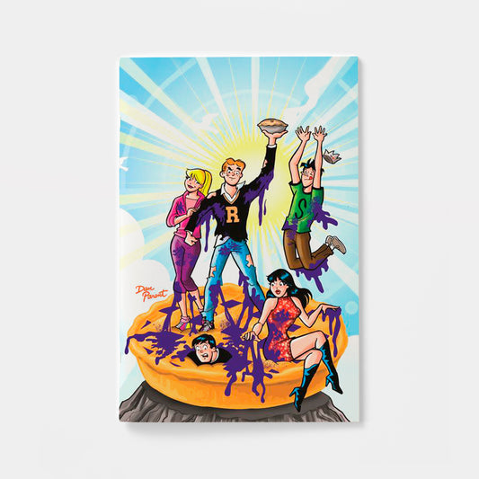 JUGHEAD PIEMAGEDDON (ONE SHOT) CVR G DAN PARENT FOIL FULL ART VAR