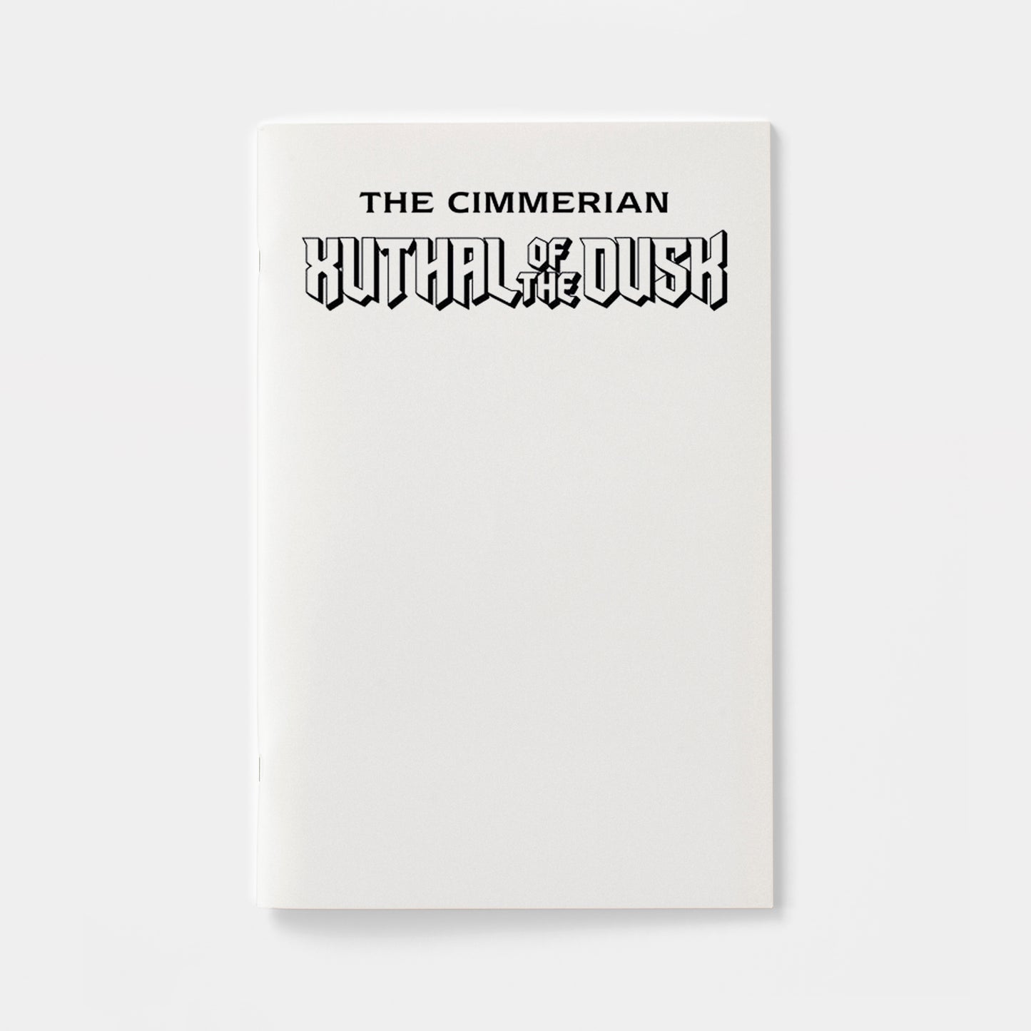 CIMMERIAN XUTHAL OF THE DUSK #1 (OF 3) CVR C BLANK SKETCH VAR (MR)