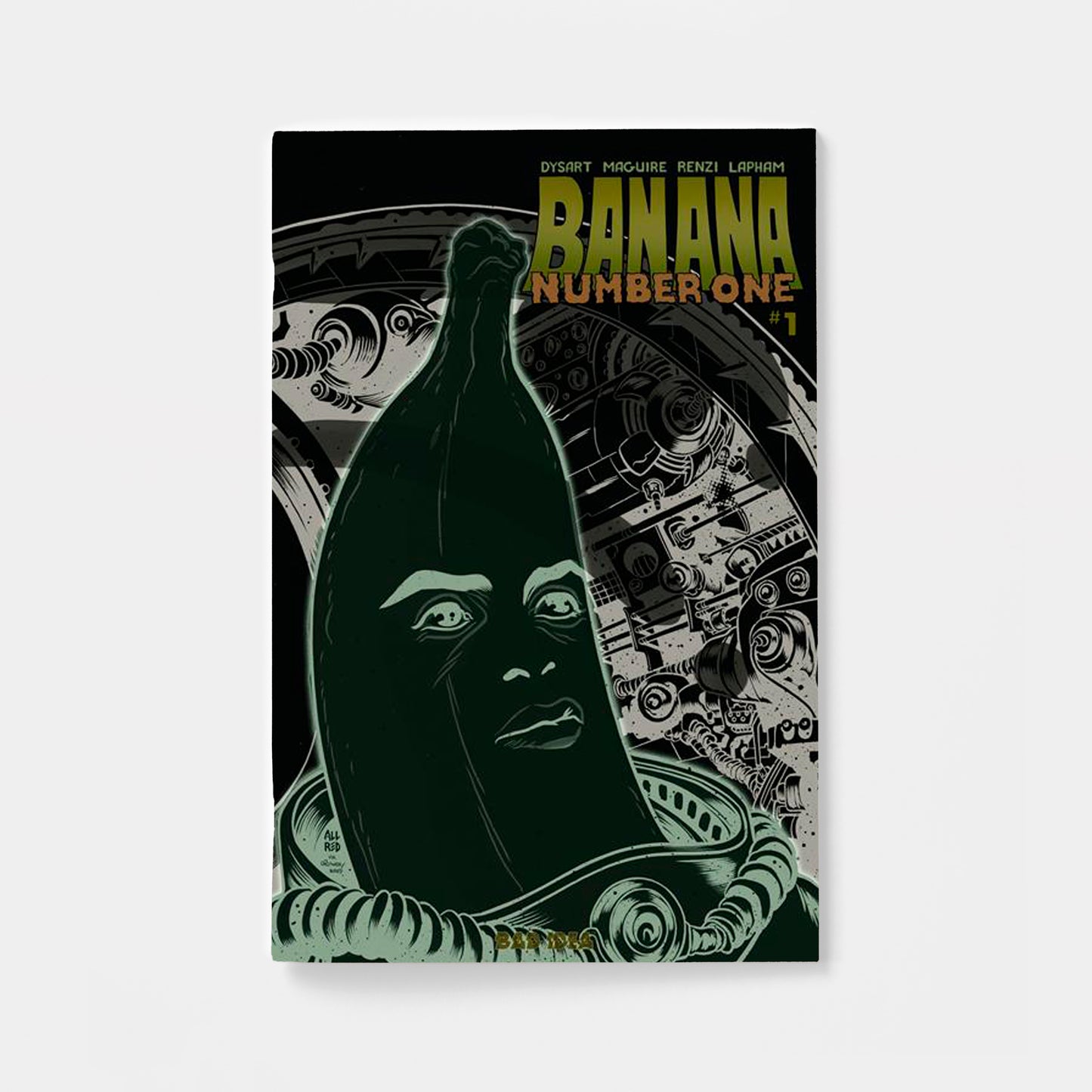 BANANA NUMBER ONE #1 (ONE SHOT) CVR E MICHAEL ALLRED GLOW IN THE DARK VAR