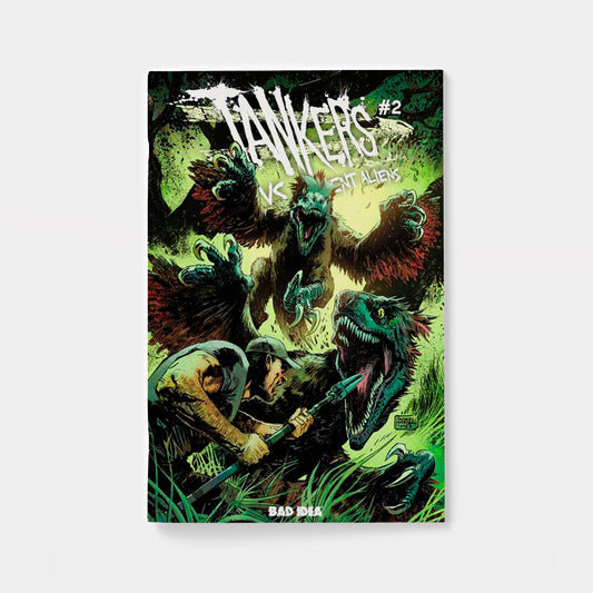 TANKERS VS ANCIENT ALIENS #2 (OF 4) CVR A GABRIEL HARDMAN