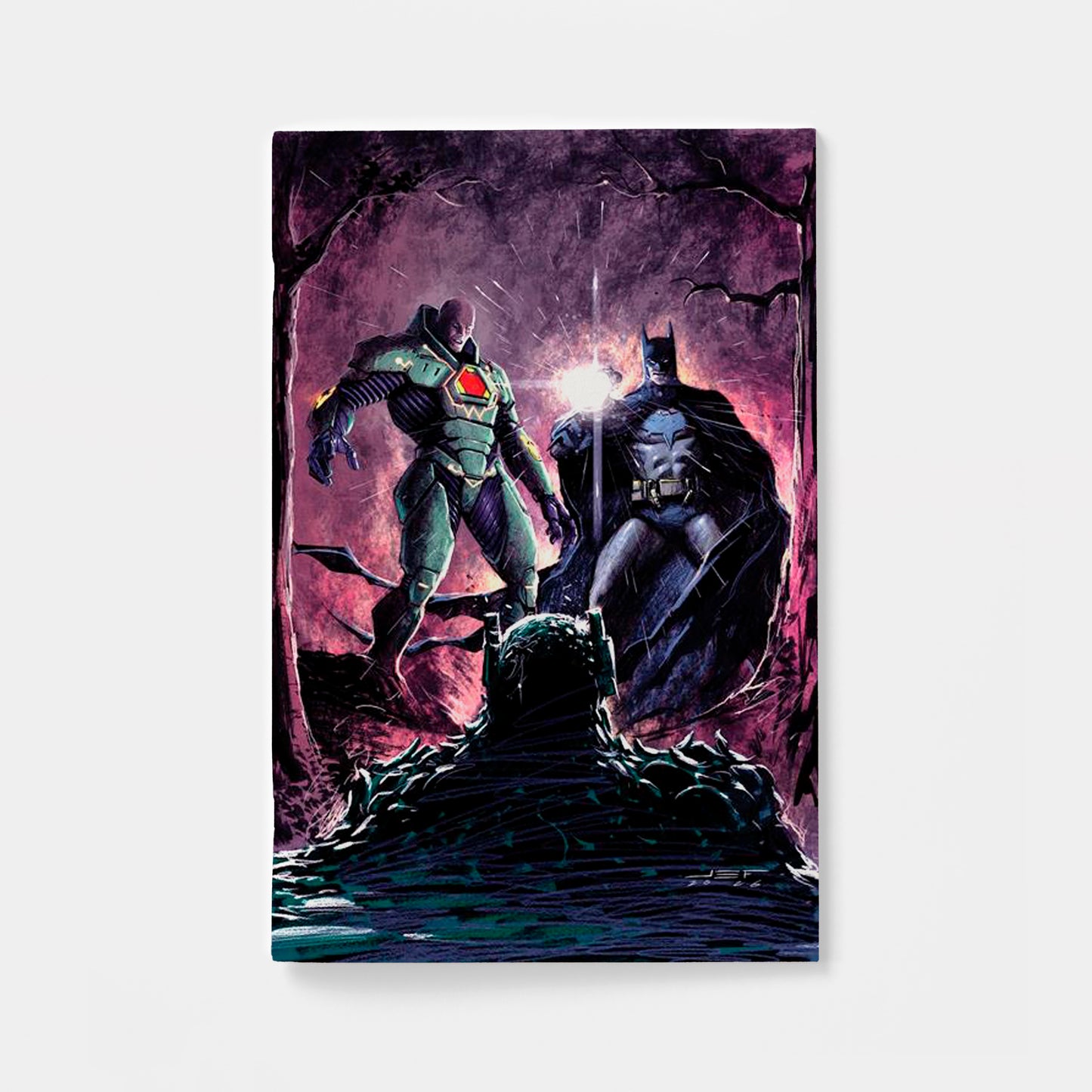 JUSTICE LEAGUE KNIGHT VISION SPECIAL #1 (ONE SHOT) CVR B JUAN FERREYRA CARD STOCK VAR