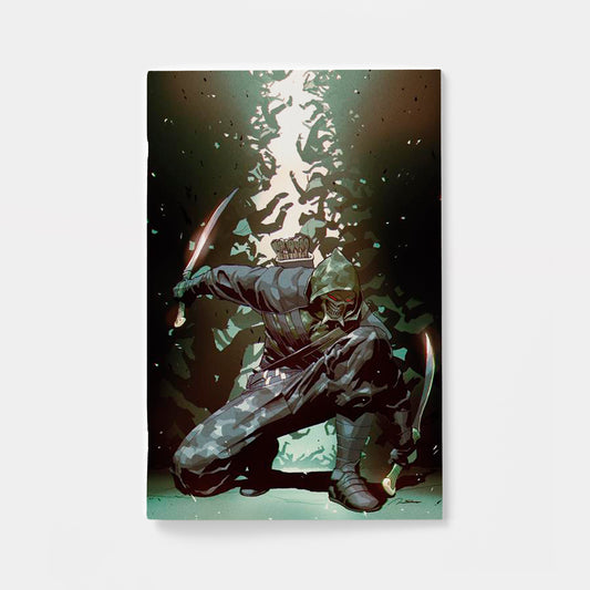 ABSOLUTE GREEN ARROW #3 (OF 6) CVR B GERALD PAREL CARD STOCK VAR