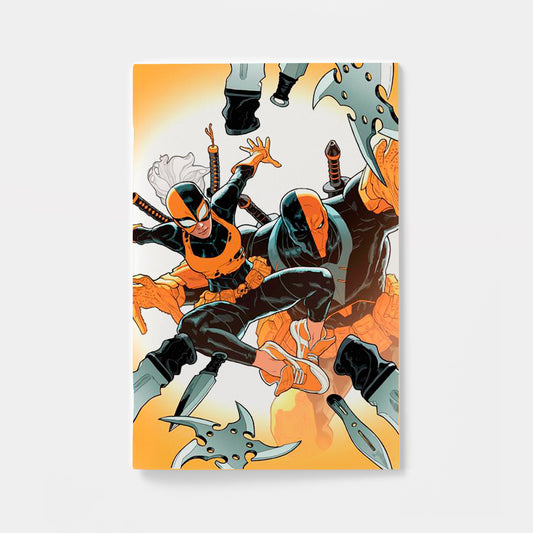 DEATHSTROKE THE TERMINATOR #5 CVR B JEFF SPOKES CARD STOCK VAR