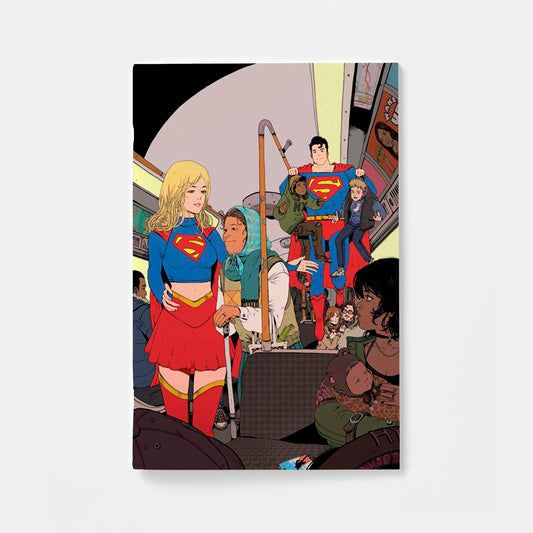 SUPERMAN UNLIMITED #15 CVR B ZOE THOROGOOD CARD STOCK VAR (THE REIGN OF THE SUPERBOYS)