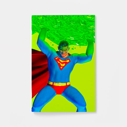 SUPERMAN #40 CVR B MARK SPEARS CARD STOCK VAR