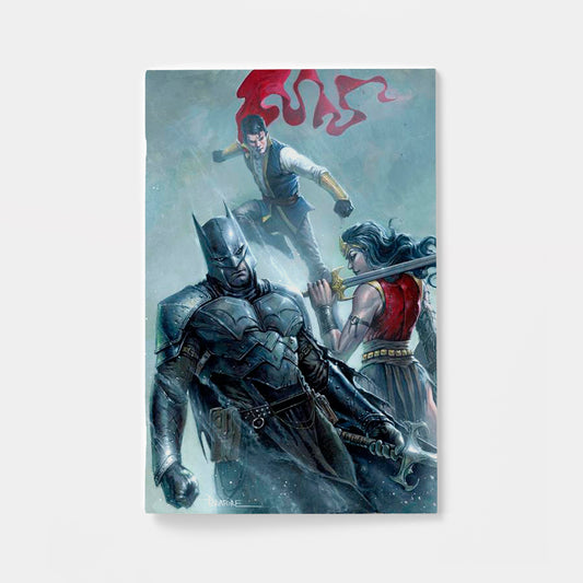 DARK KNIGHTS OF STEEL II #1 (OF 12) CVR C DAVIDE PARATORE CARD STOCK VAR