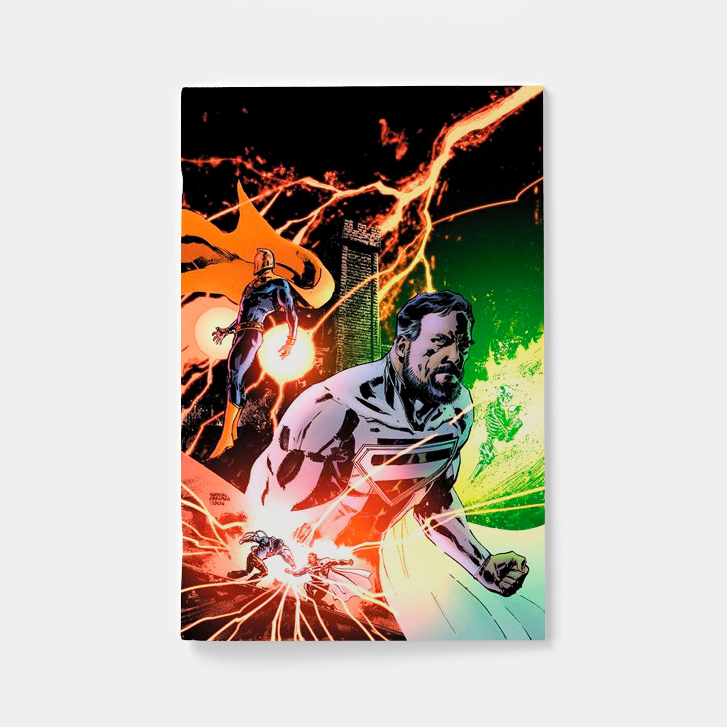 SUPERMAN FATHER OF TOMORROW #3 (OF 6) CVR B GABRIEL HARDMAN CARD STOCK VAR