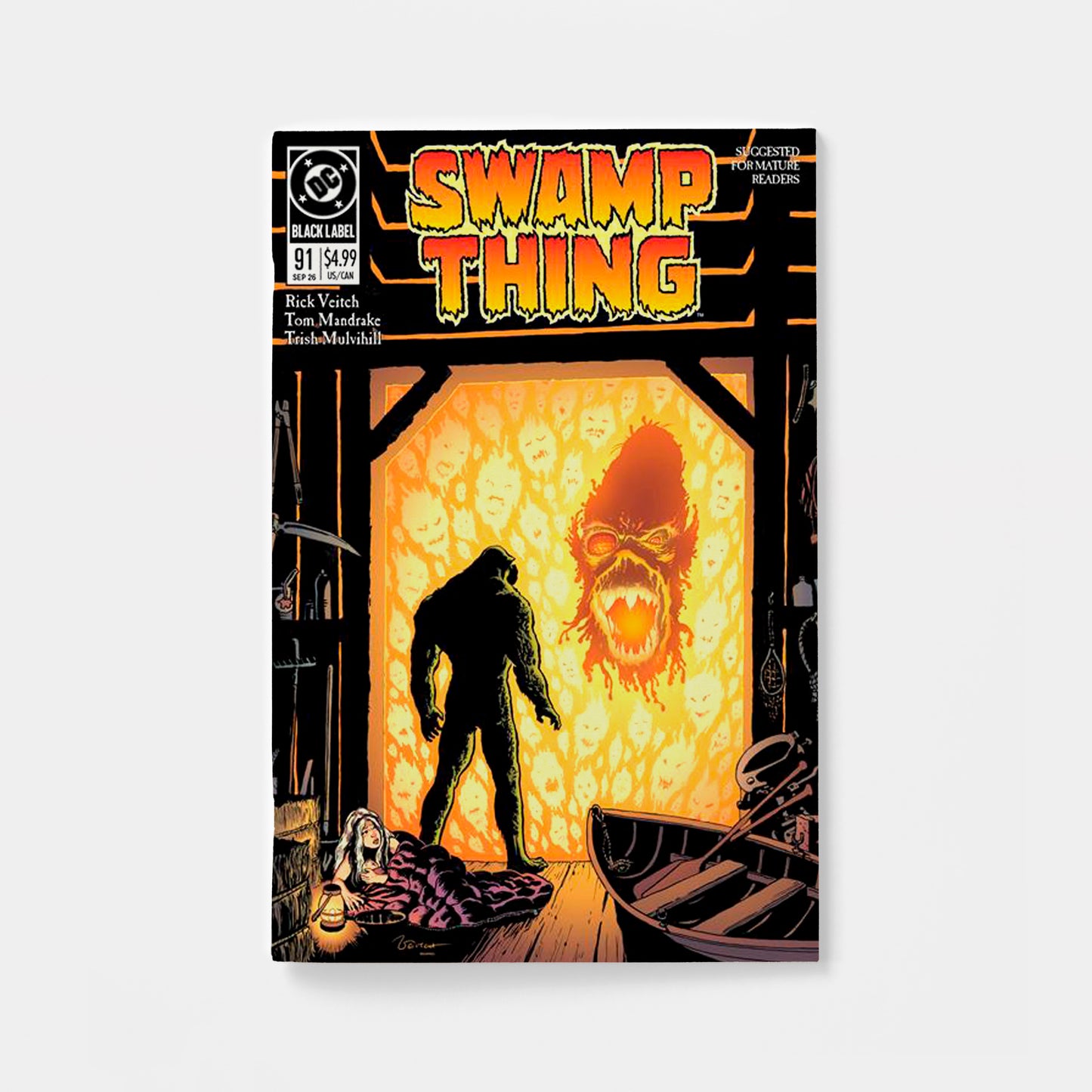 SWAMP THING 1989 #4 (OF 4) CVR A RICK VEITCH (MR)