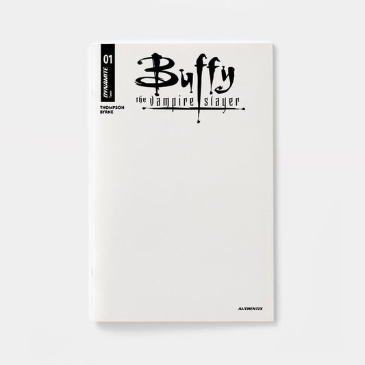 BUFFY THE VAMPIRE SLAYER #1 CVR H BLANK AUTHENTIX VAR