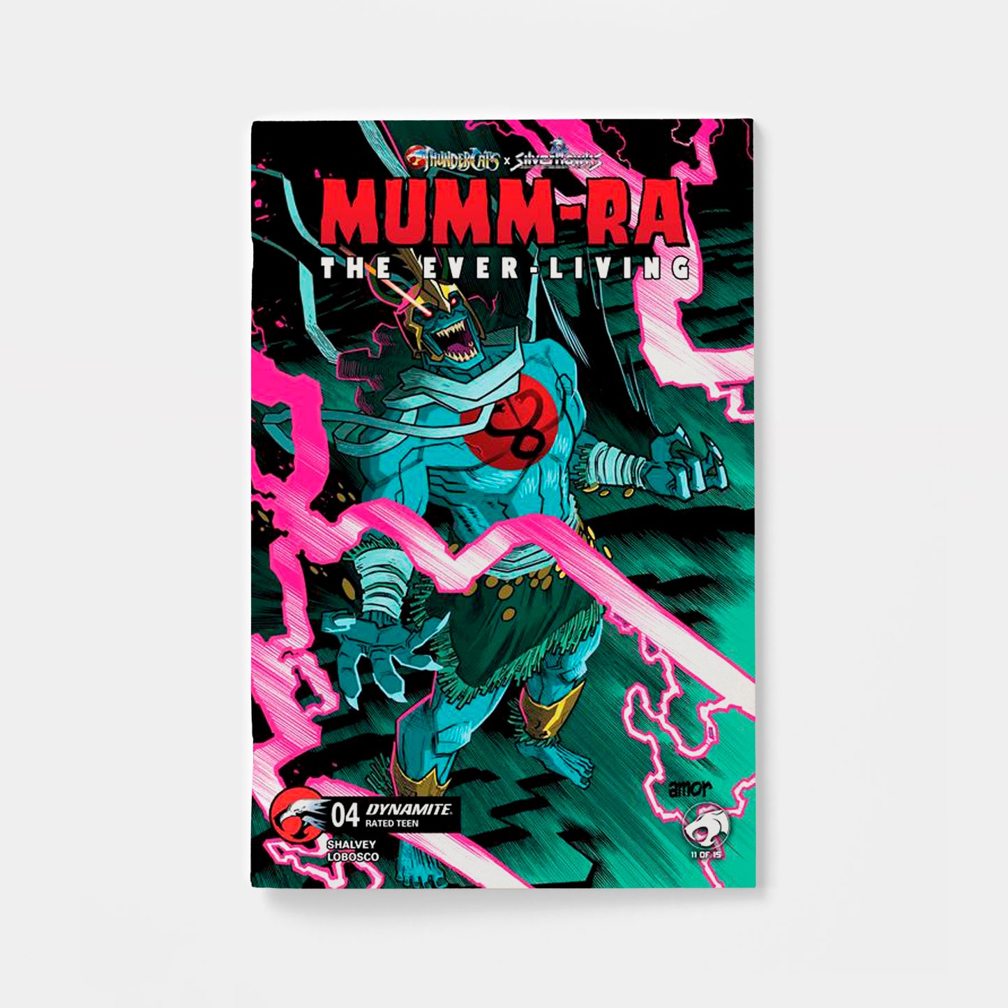 MUMM-RA THE EVER LIVING #4 CVR C JOHN AMOR VAR