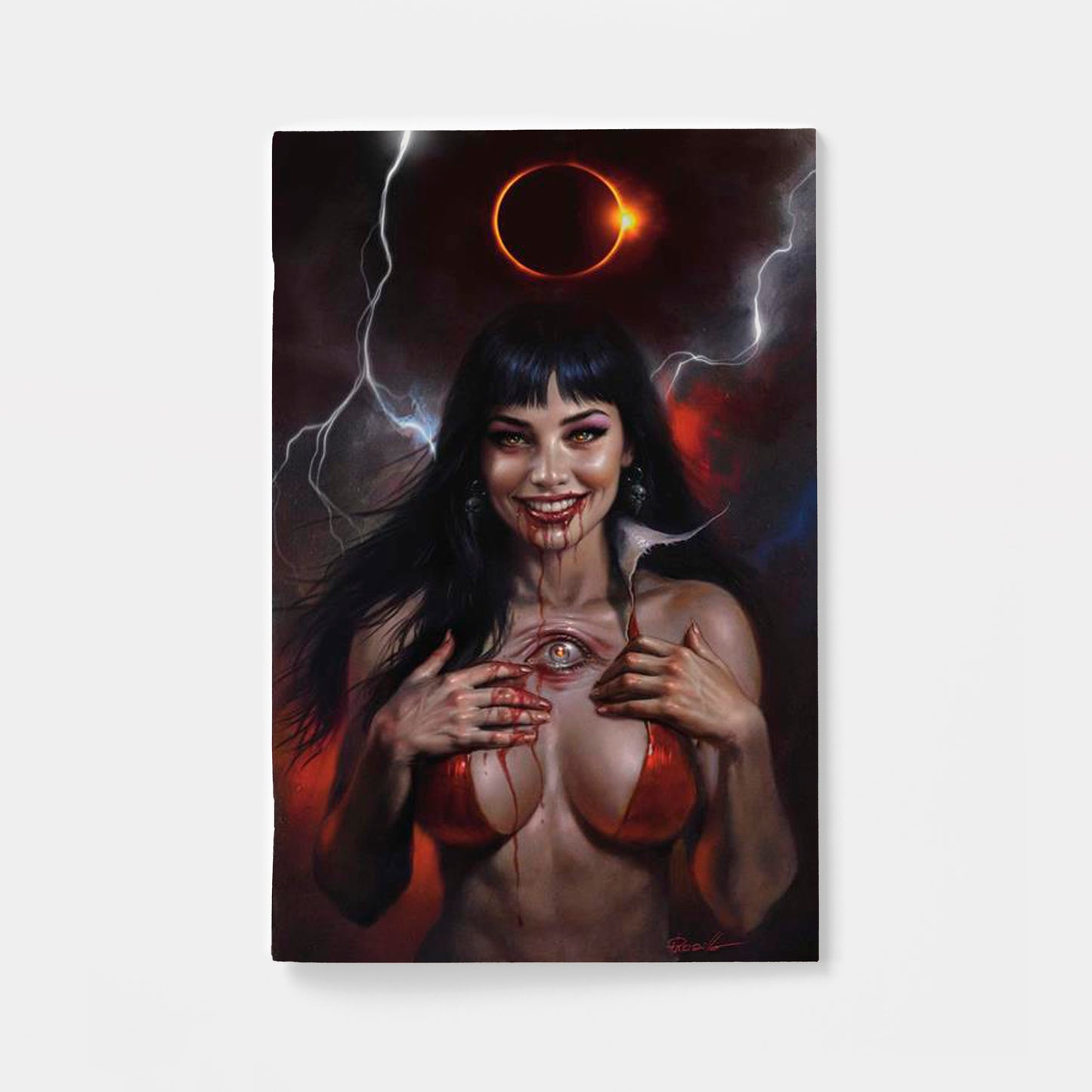 VAMPIRELLA (2026) #4 CVR F LUCIO PARRILLO METAL PREMIUM VAR