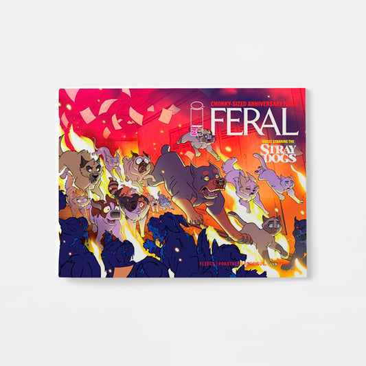 FERAL #25 CVR A TONY FLEECS & TRISH FORSTNER WRAPAROUND