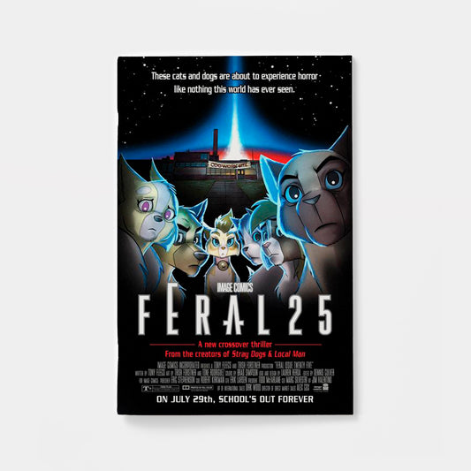 FERAL #25 CVR B TONE RODRIGUEZ & ALLEN PASSALAQUA FACULTY HOMAGE VAR