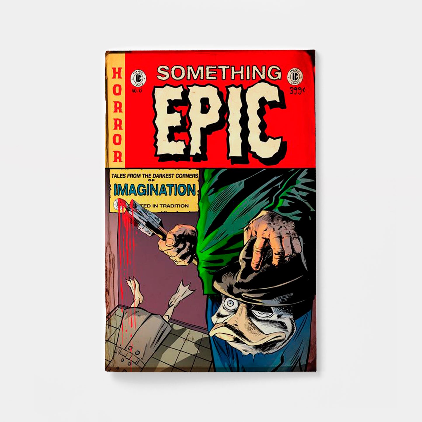 SOMETHING EPIC #13 CVR D SZYMON KUDRANSKI EC HORROR HOMAGE VAR