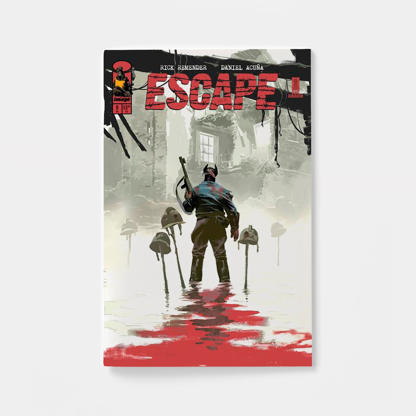 ESCAPE #9 CVR A DANIEL ACUNA