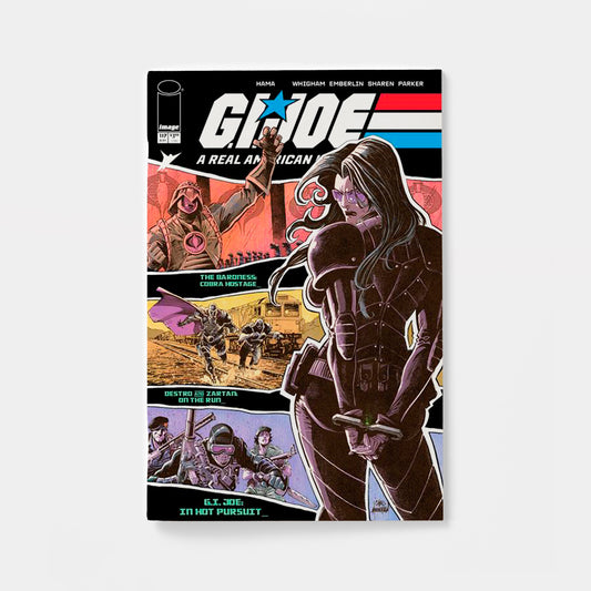 GI JOE A REAL AMERICAN HERO #117 HAMA FILES EDITION CVR B CHRIS MOONEYHAM VAR