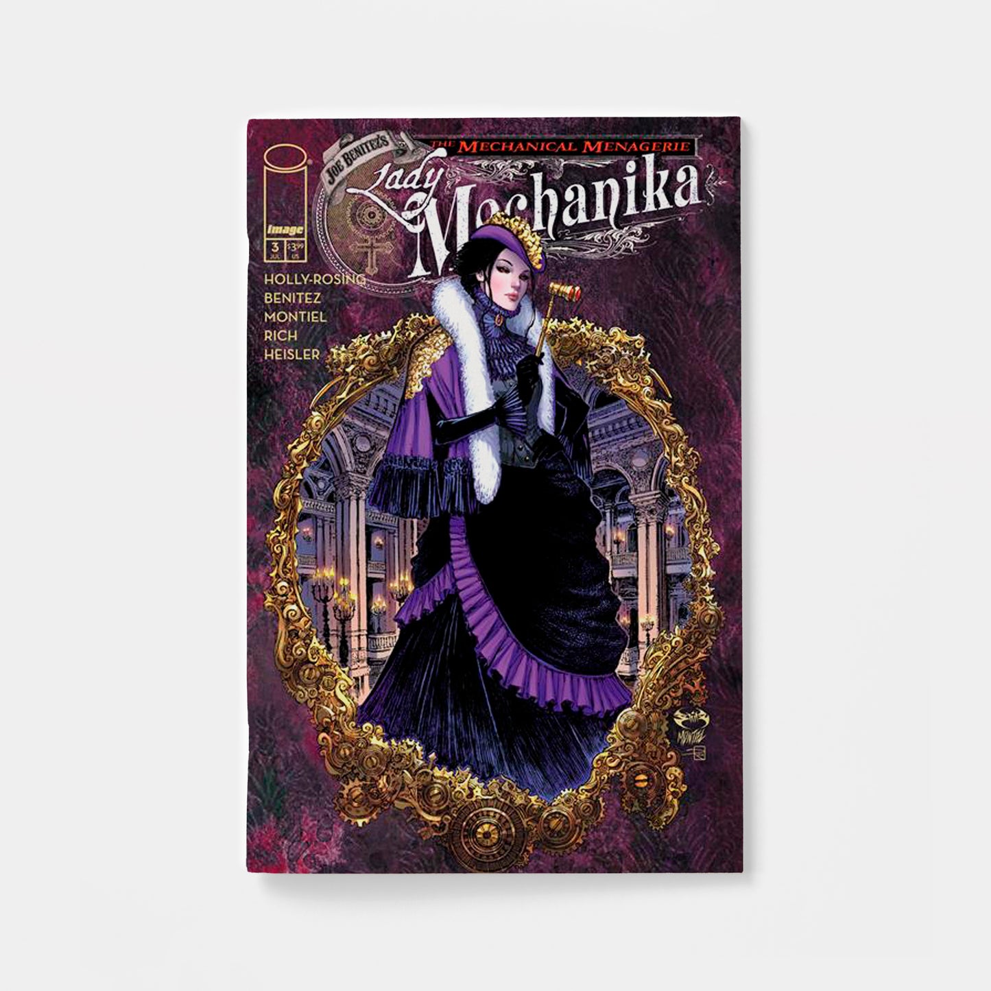 LADY MECHANIKA THE MECHANICAL MENAGERIE #3 (OF 4) CVR A JOE BENITEZ & MARTIN MONTIEL