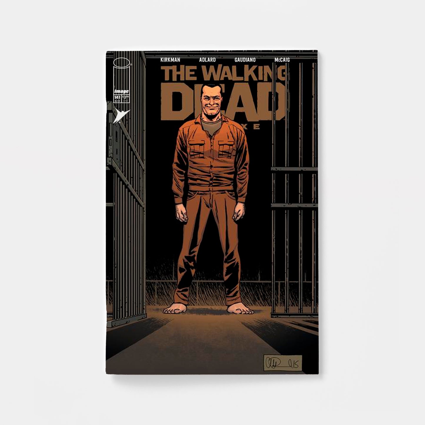 WALKING DEAD DELUXE #141 CVR B CHARLIE ADLARD & DAVE MCCAIG VAR (MR)