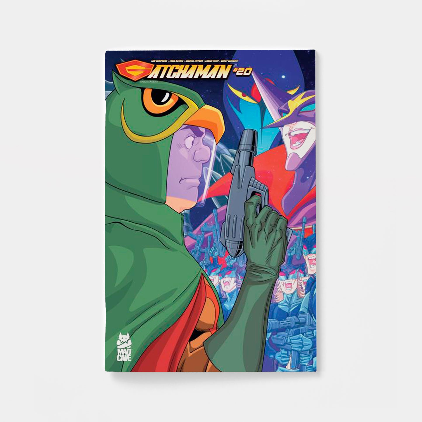 GATCHAMAN #20 CVR B CHRIS BATISTA SABRINA CINTRON CONNECTING VAR