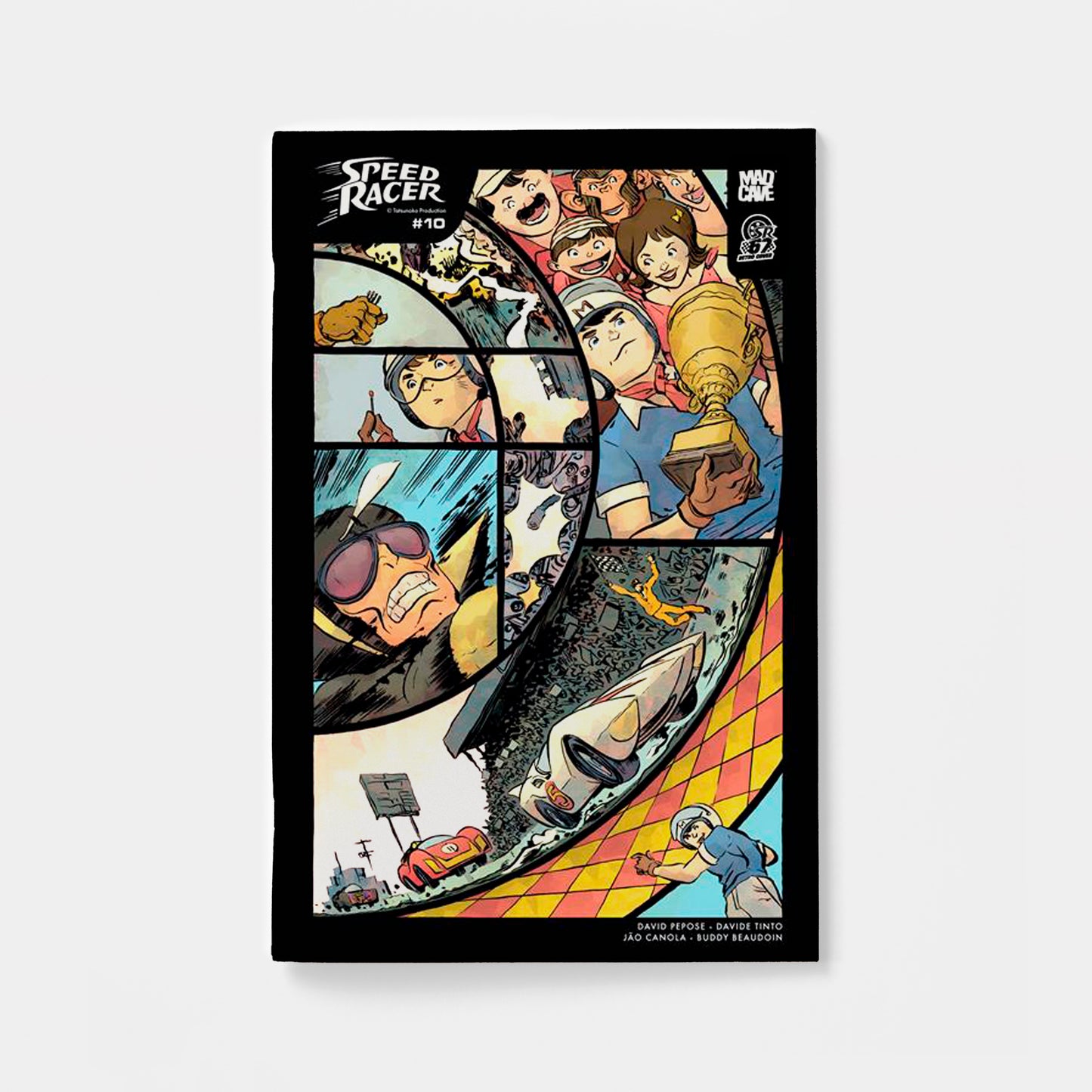 SPEED RACER #10 CVR B JESSE LONERGAN CONNECTING RETRO VAR