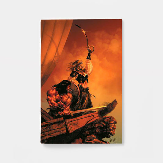CONAN THE BARBARIAN #33 CVR G ROBERTO DE LA TORRE VIRGIN CARDSTOCK VAR (MR)